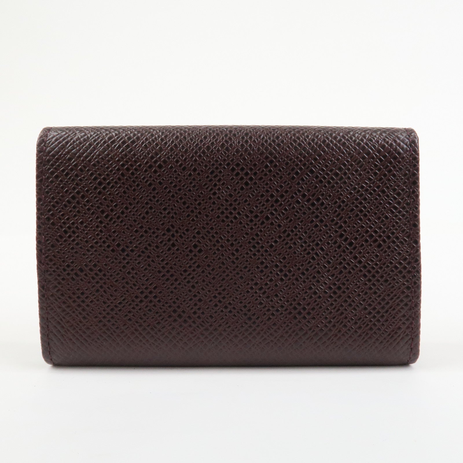 Louis Vuitton Taiga Leather Multiclés 6 Key Case Acajou M30536