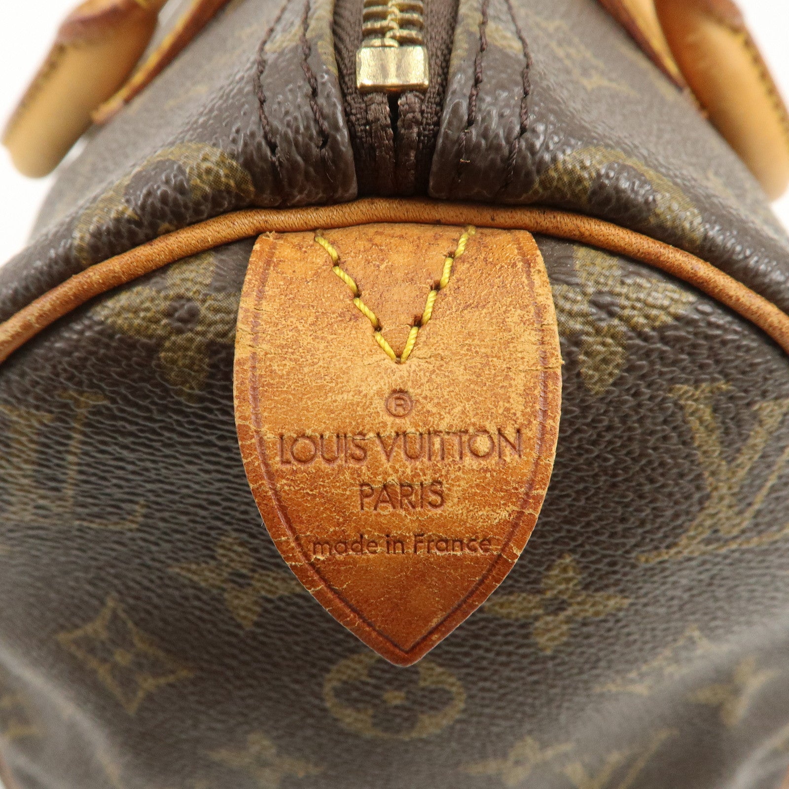 Louis Vuitton Monogram Speedy 30 Boston Bag Hand Bag Brown M41526