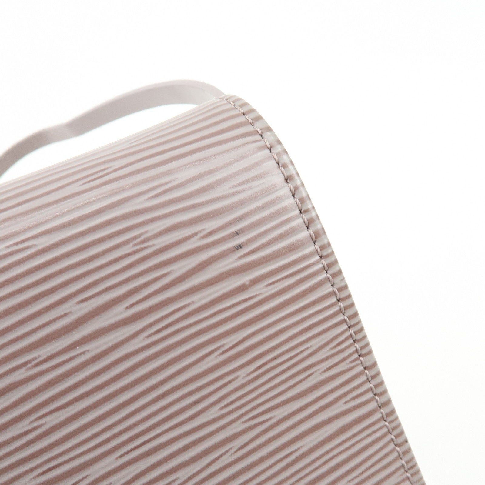 Louis Vuitton Epi Biarritz Leather Shoulder Bag Pepper M5293C