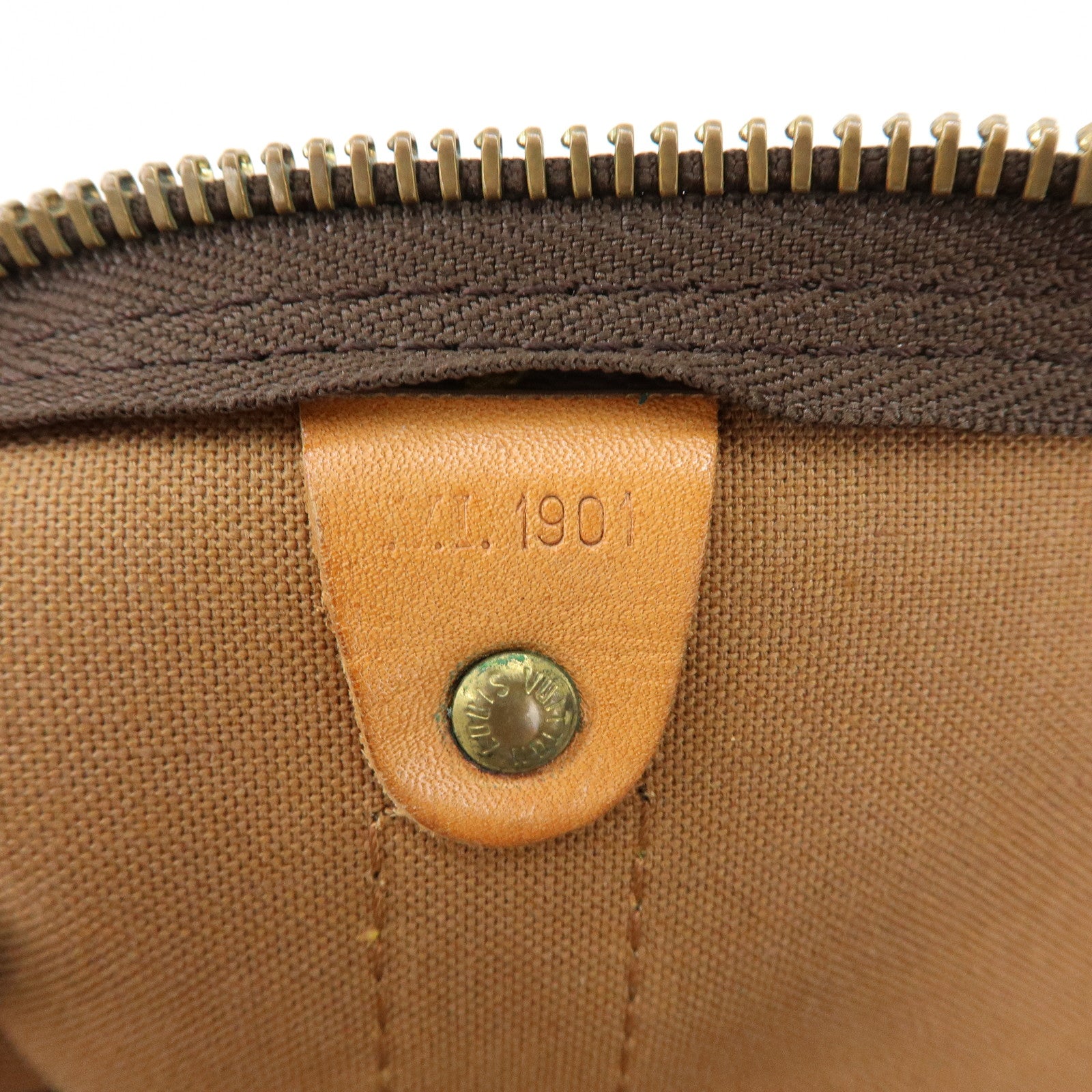 Louis Vuitton Monogram Keep All Bandouliere 60 Boston Bag M41412