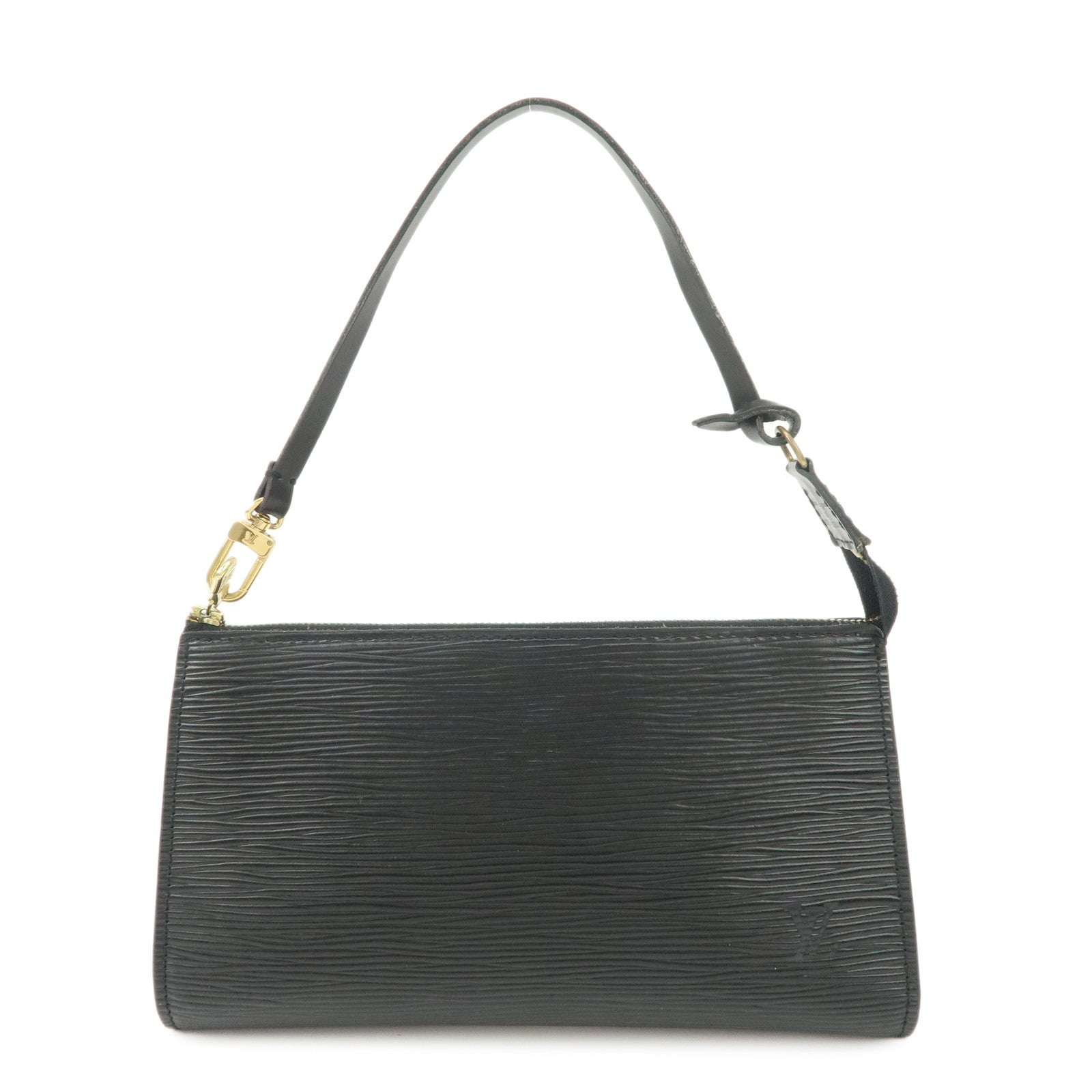 Louis Vuitton Epi Pochette Accessoires Pouch Noir Black M52952 Used