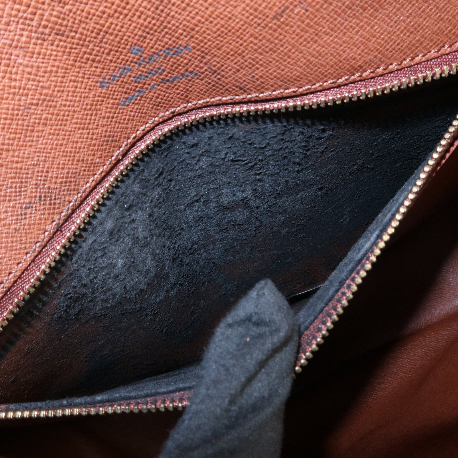 Louis Vuitton Monogram Saint Cloud GM Shoulder Bag Brown M51242 Used