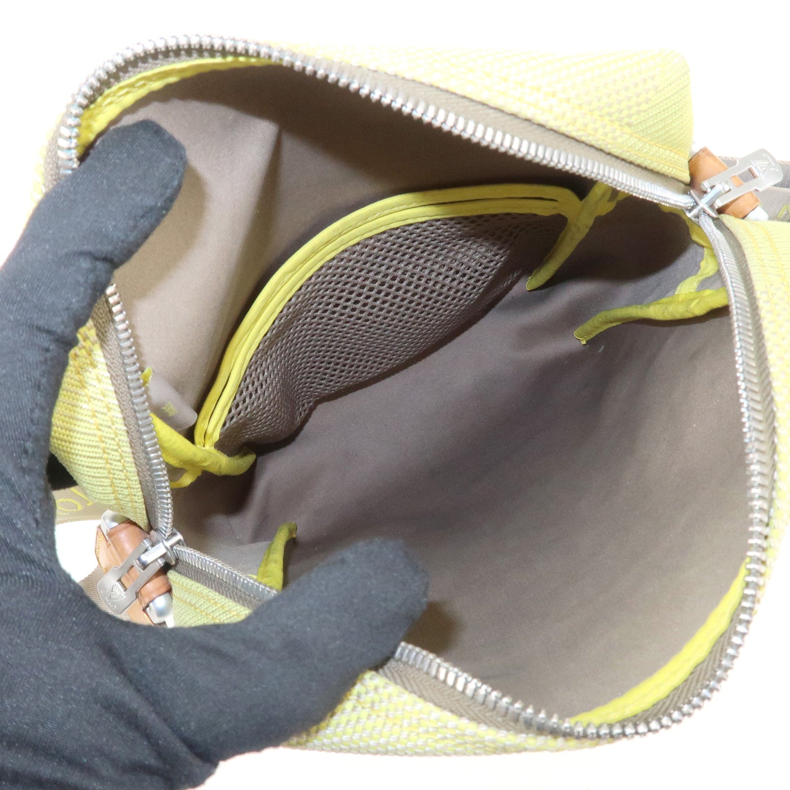 Louis Vuitton Damier Geant LV Cup Weatherly Shoulder Bag M80636 Used