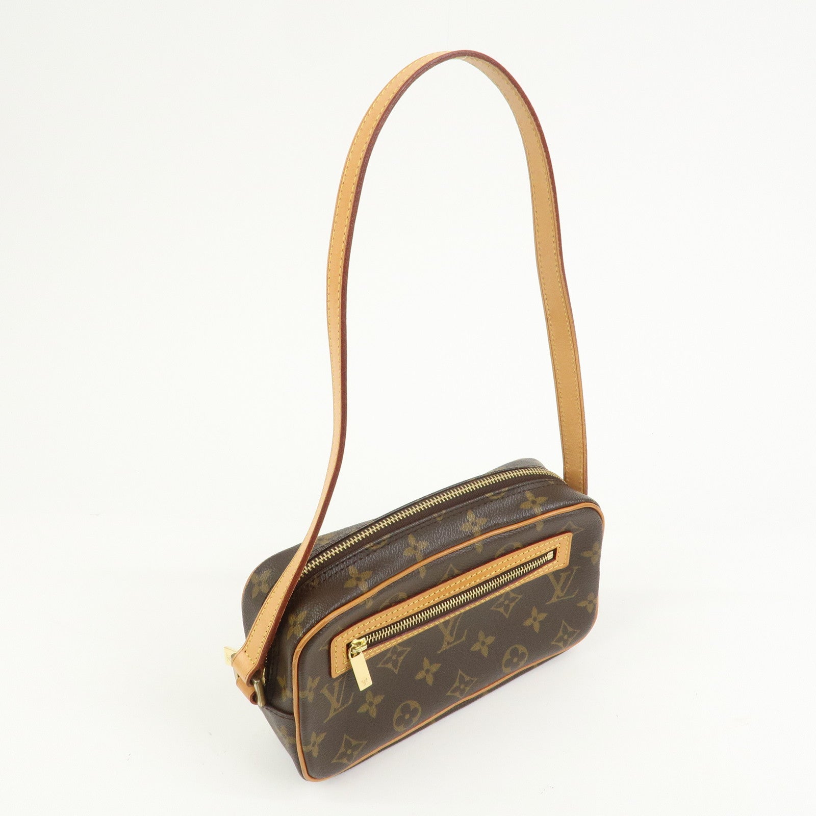 Louis Vuitton Monogram Pochette Cite Shoulder Bag Brown M51183