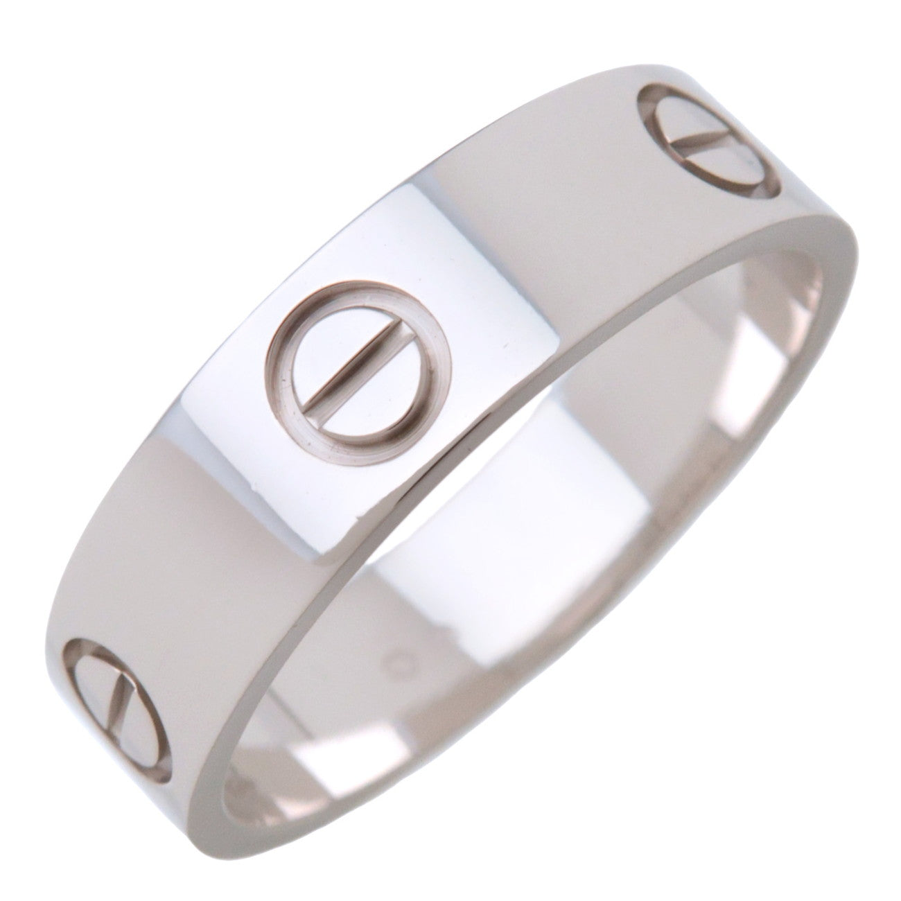 Cartier Love Ring K18 750WG White Gold #61 US9.5-10 EU60.5 HK21.5