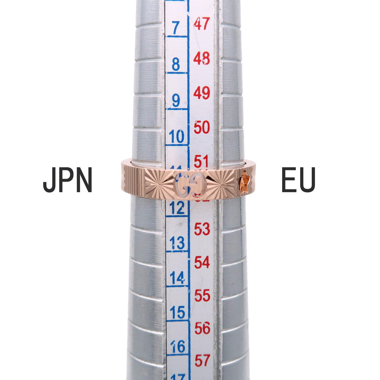 GUCCI Icon Amore Ring K18PG 750PG Rose Gold #52 US6 EU52 HK13
