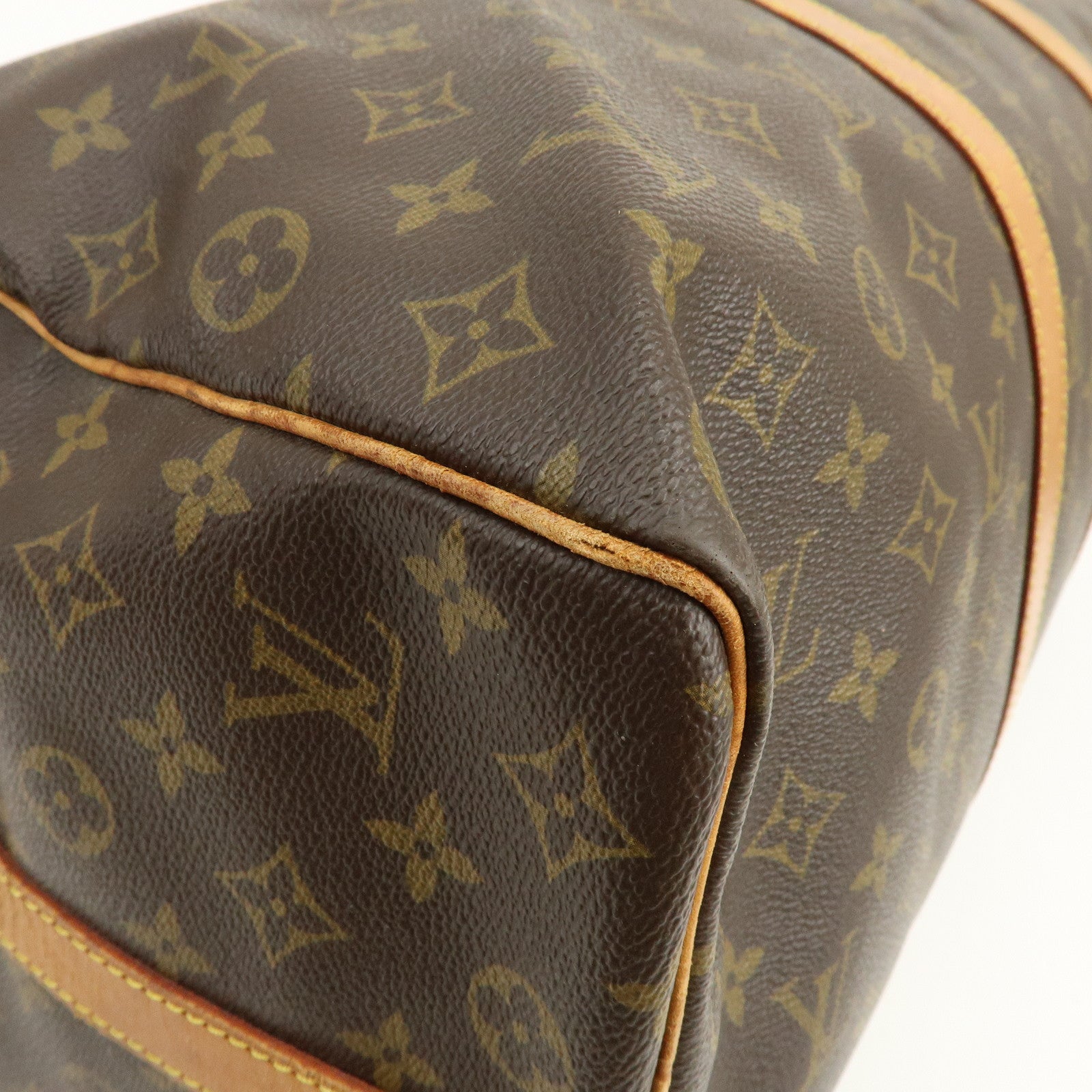 Louis Vuitton Monogram Keep All Bandouliere 50 Boston Bag M41416
