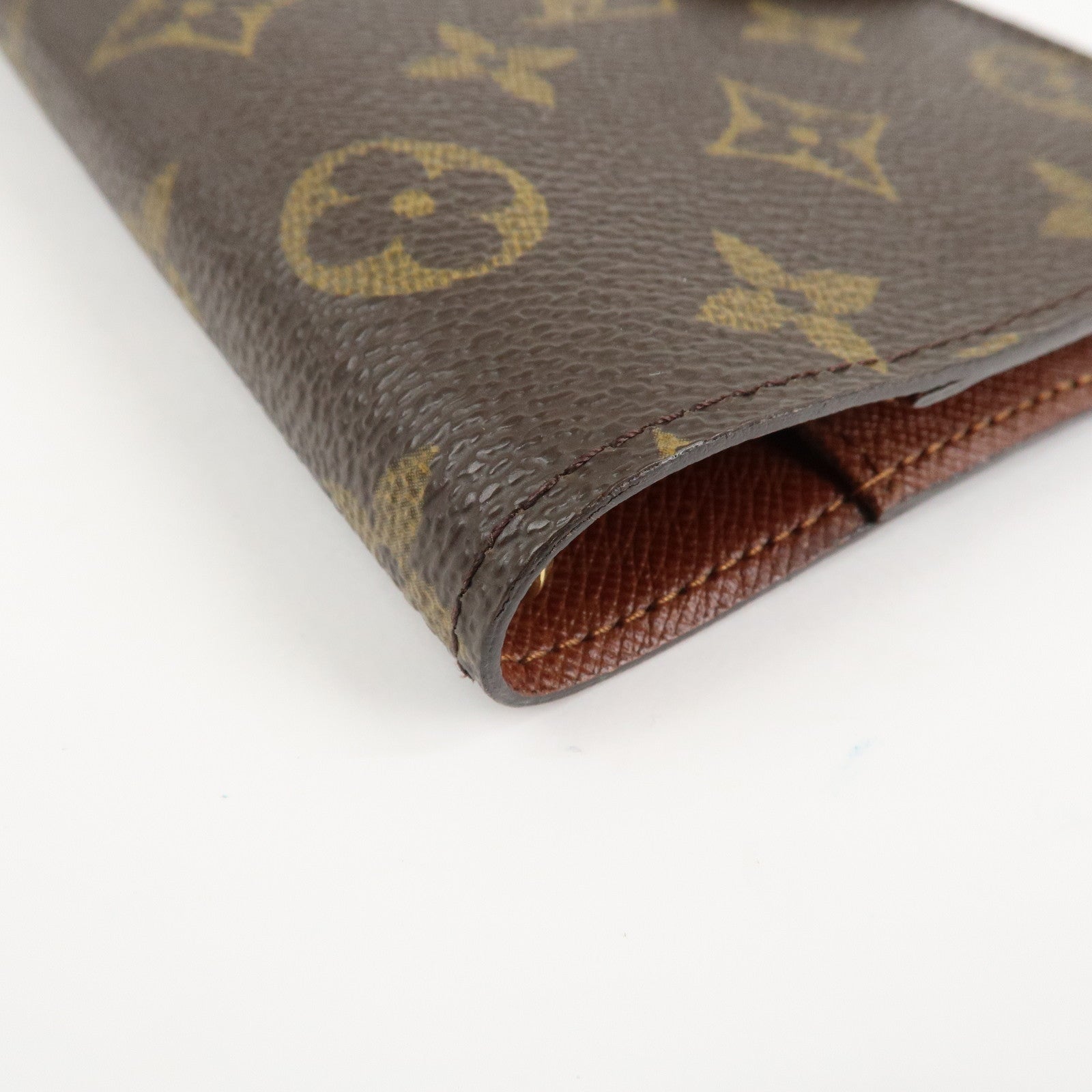 Louis Vuitton Monogram Agenda PM Planner Cover Brown R20005 Used