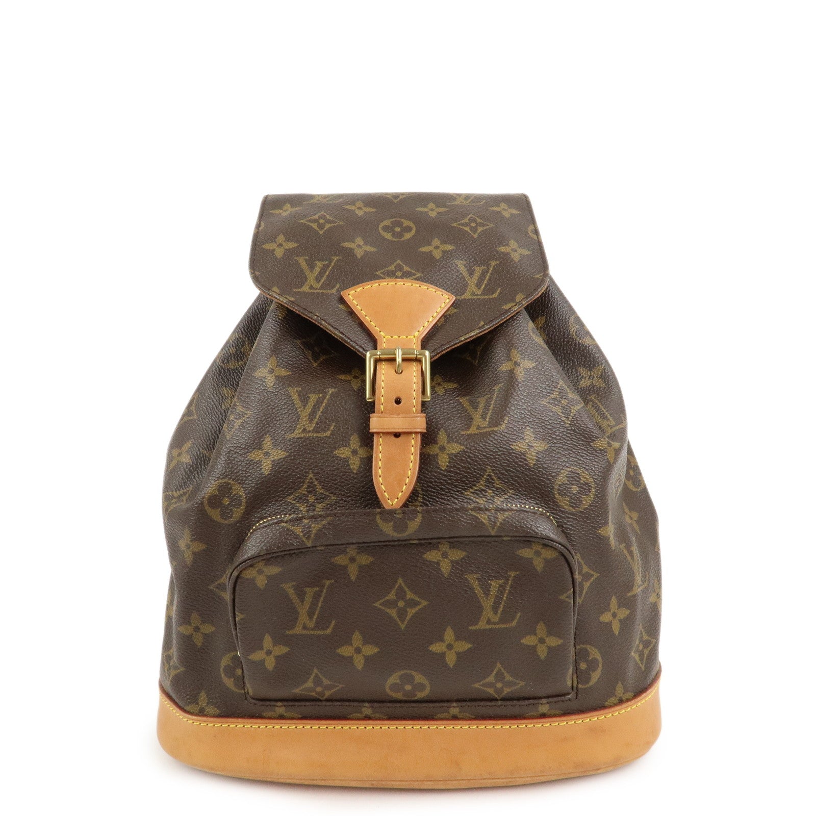 Louis Vuitton Monogram Montsouris MM Backpack Brown M51136