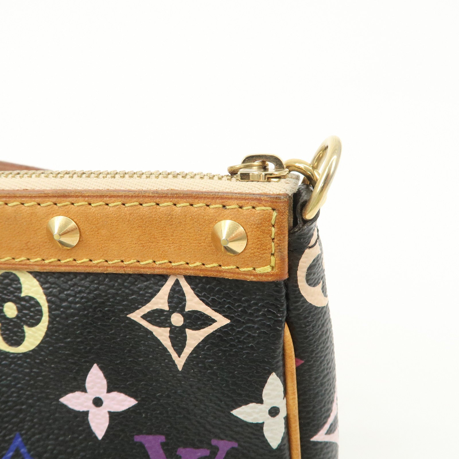 Louis Vuitton Monogram Multicolor Pochette Accessoires Noir M92648 Used