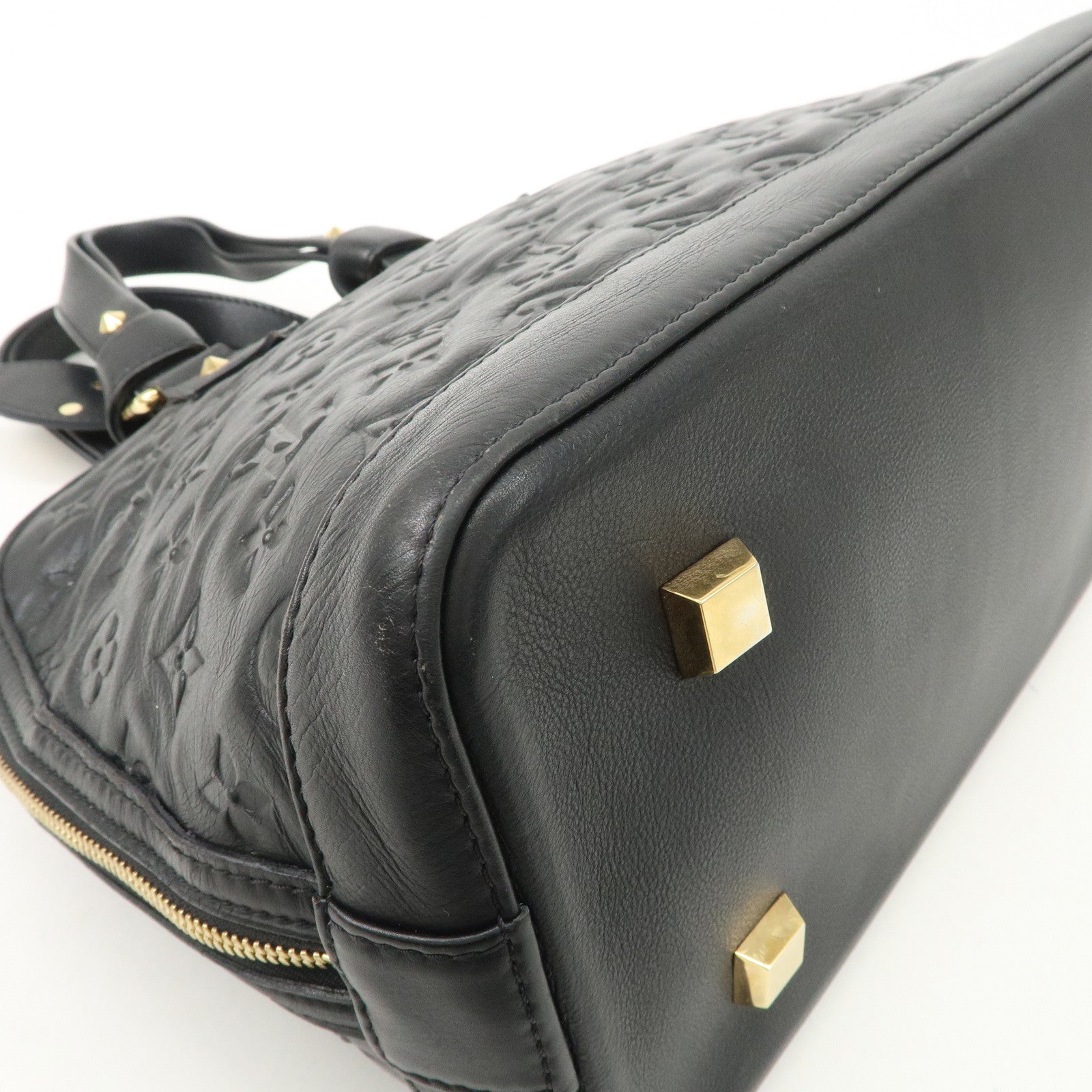 Louis Vuitton Monogram Double Jeu Neo Alma Hand Bag Noir M40286 Used