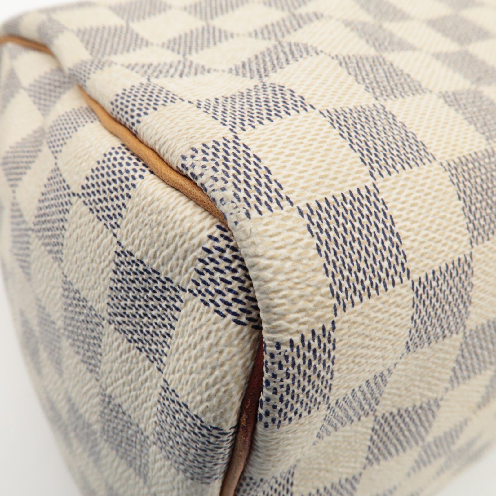 Louis Vuitton Damier Azur Speedy 30 Boston Bag Hand Bag N41533 Used