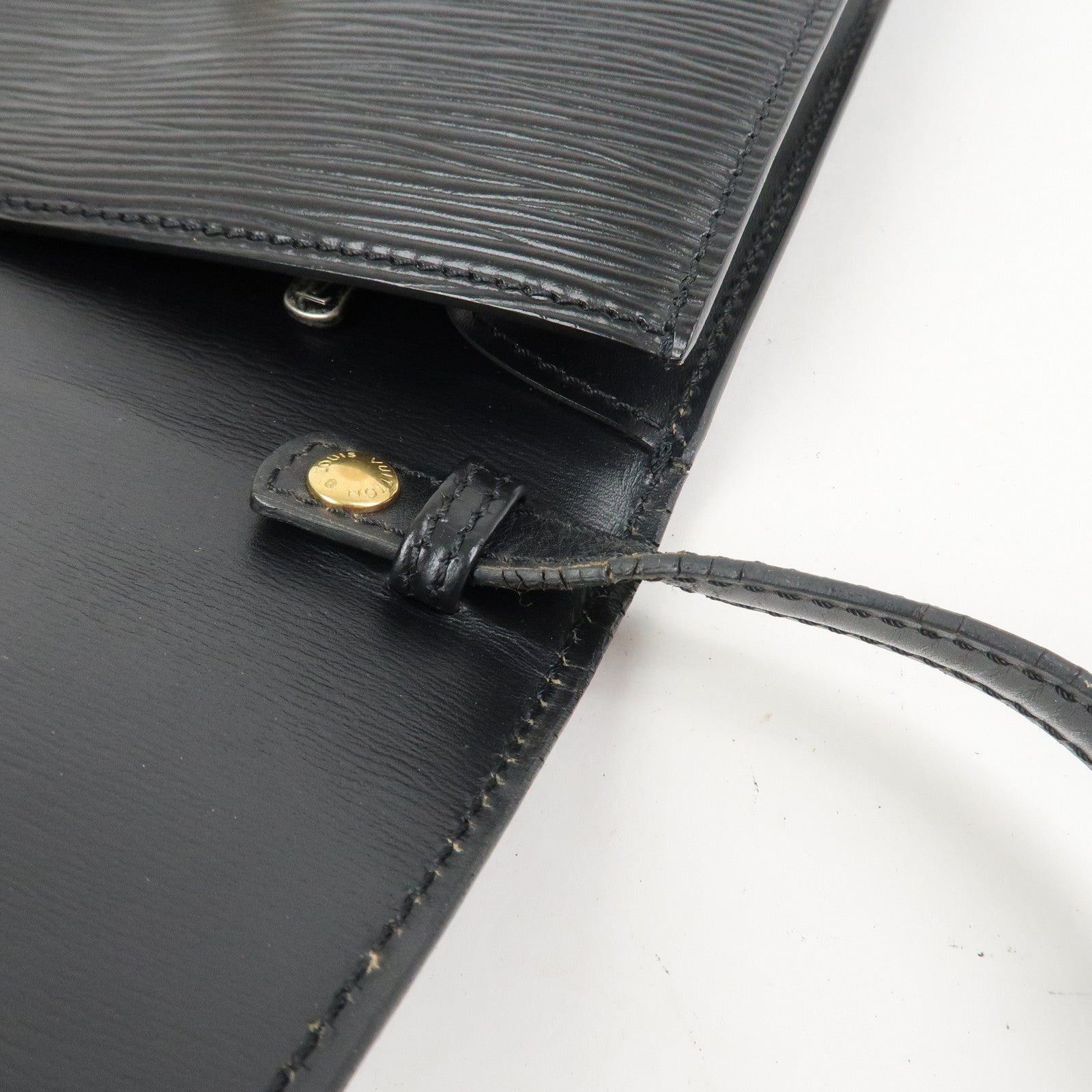 Louis Vuitton Epi Leather Arche 2Way Bag Shoulder Bag Noir M52572
