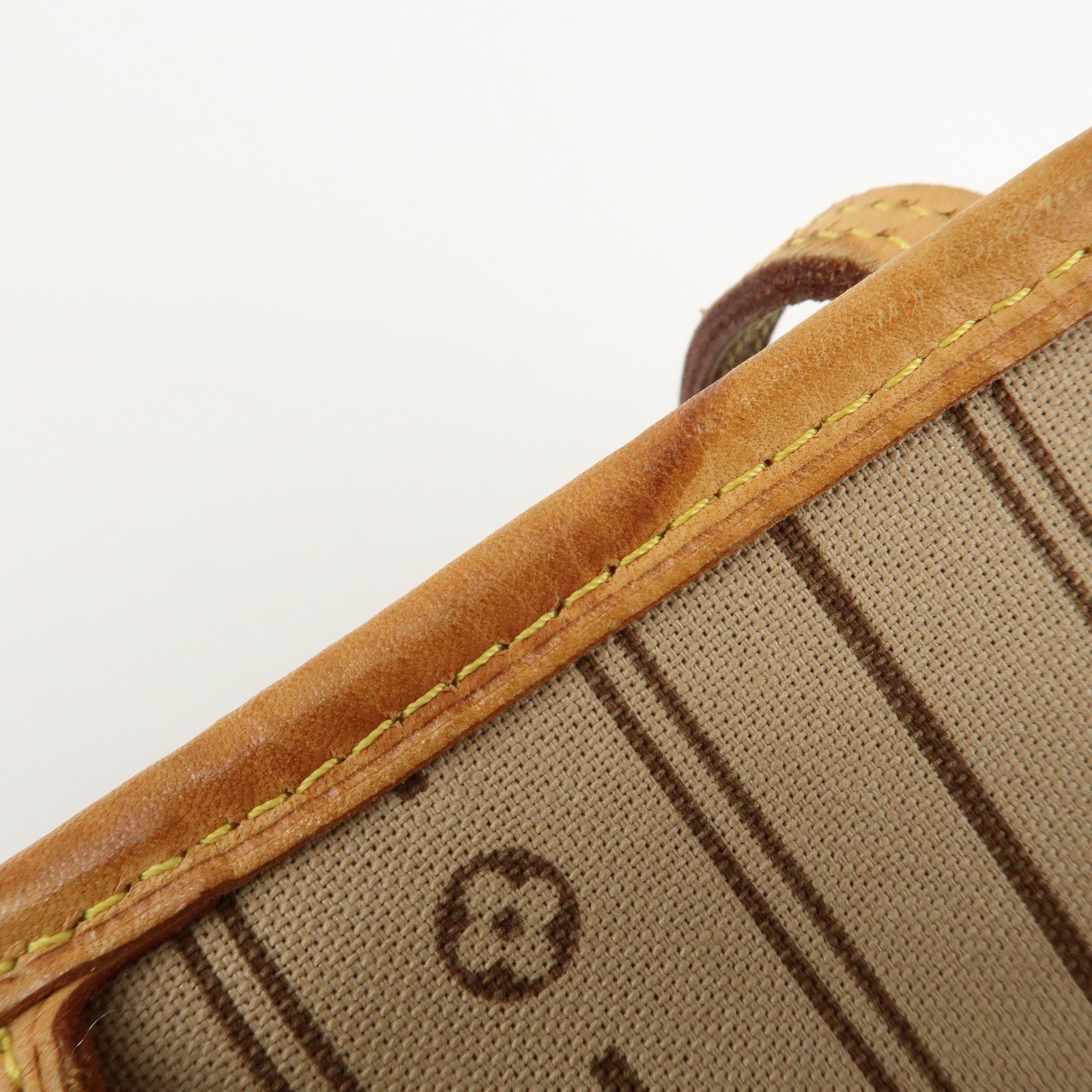Louis Vuitton Monogram Neverfull MM Tote Bag Brown M40156 Used