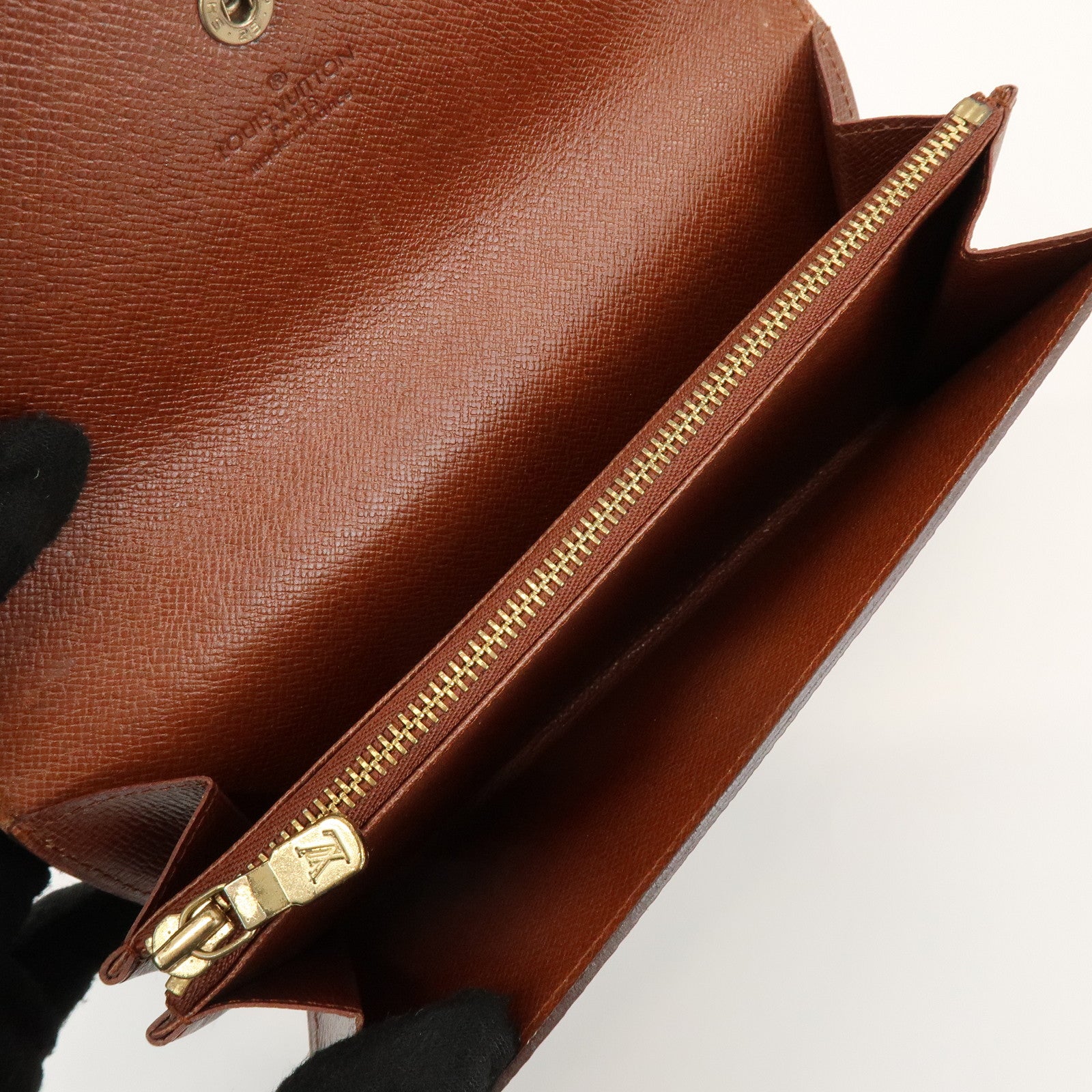 Louis Vuitton Monogram Pochette Porte Monnaie Credit Wallet M61725
