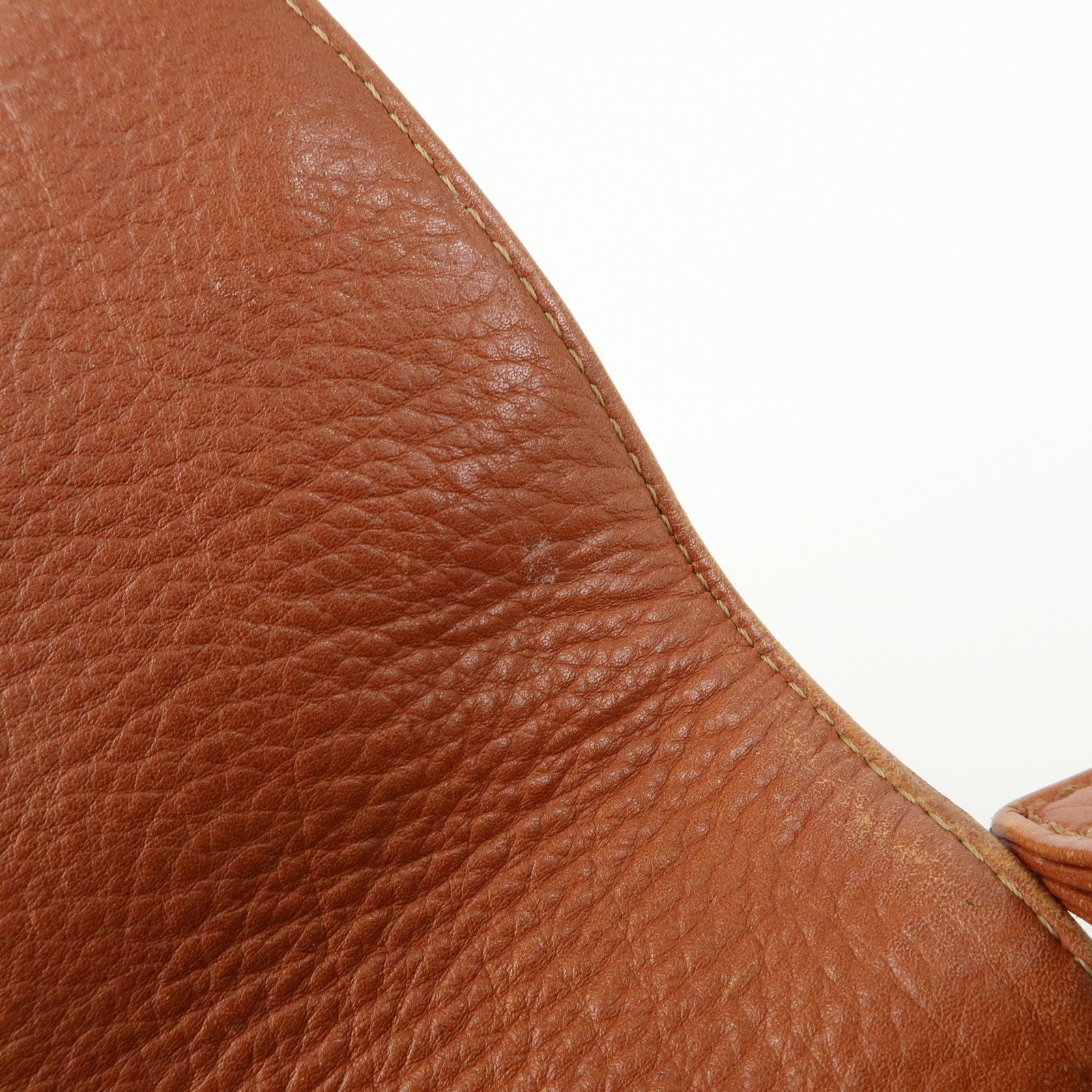 LOEWE Anagram Leather Shoulder Bag Crossbody Bag Brown