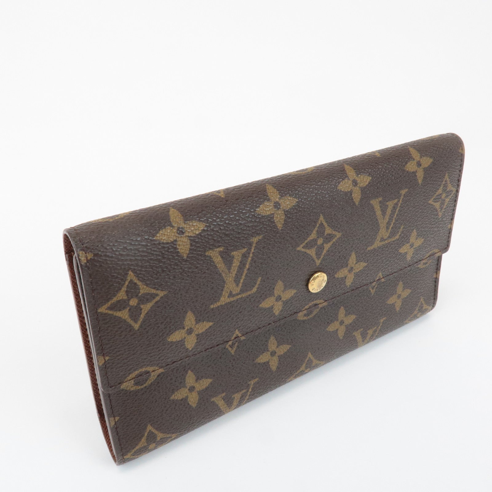 Louis Vuitton Monogram Porte Tresor International Wallet M61215