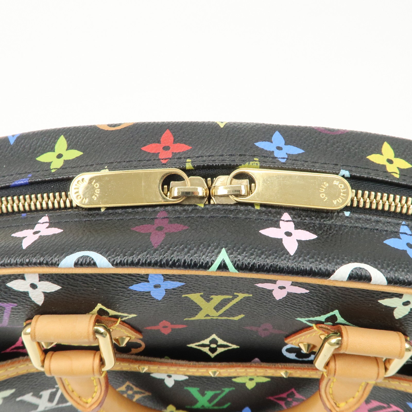 Louis Vuitton Monogram Multicolor Trouville Hand Bag M92662