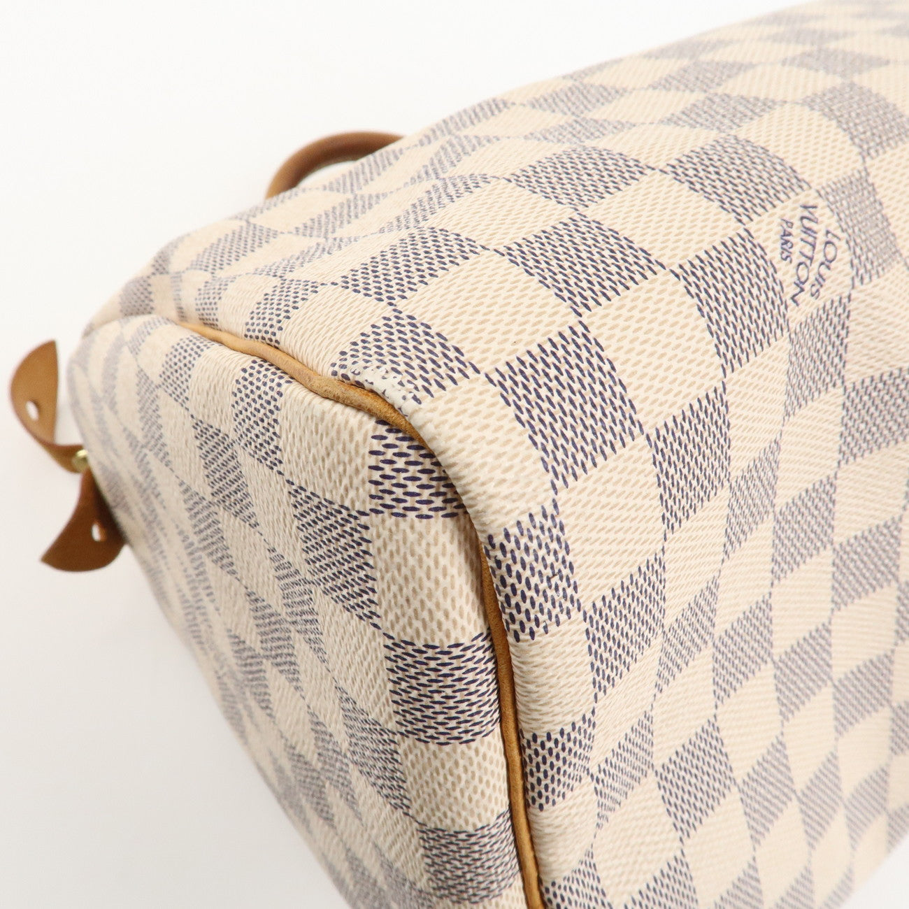 Louis Vuitton Damier Azur Speedy 30 Boston Bag Hand Bag N41533 Used