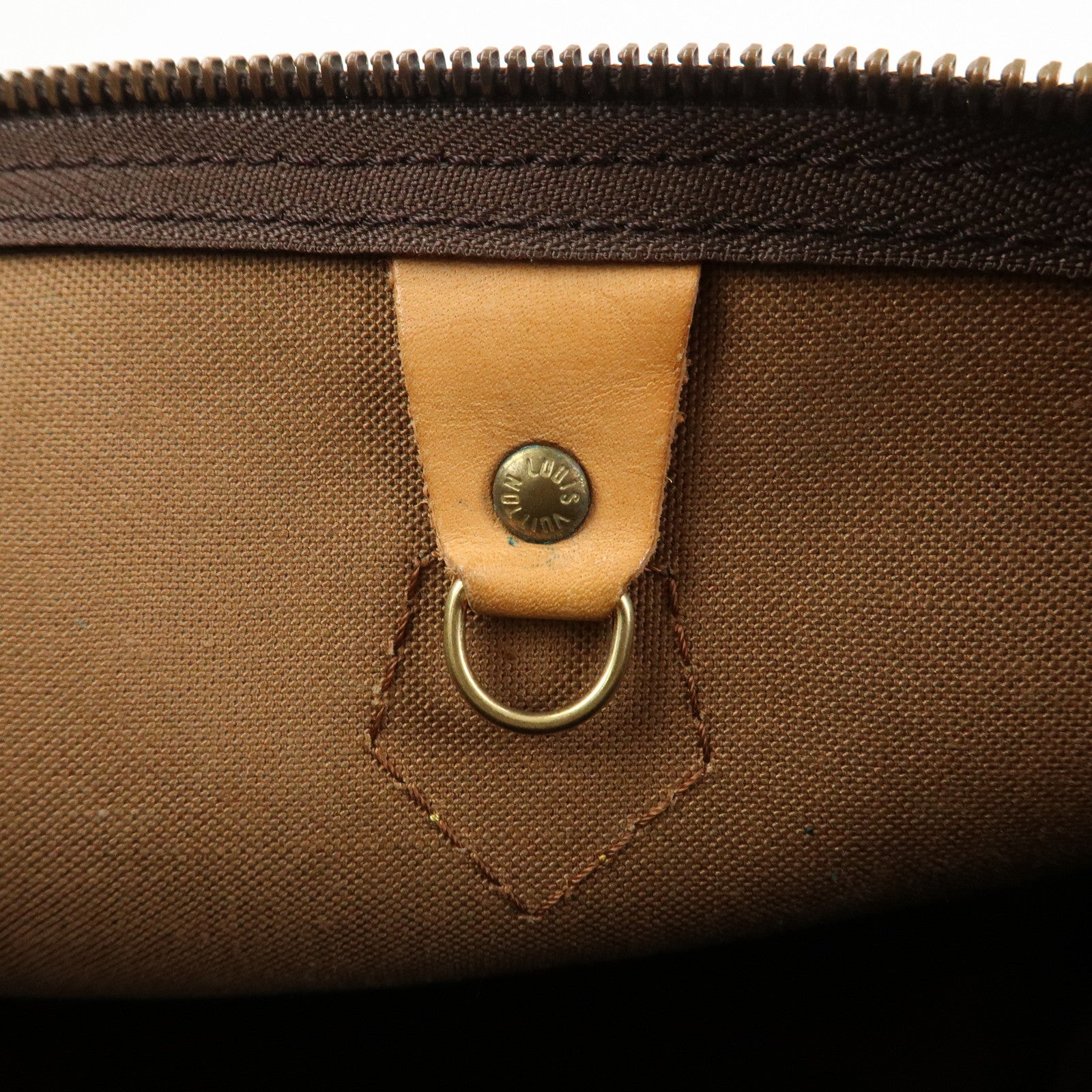 Louis Vuitton Monogram Speedy 40 Hand Bag Boston Bag Brown M41522