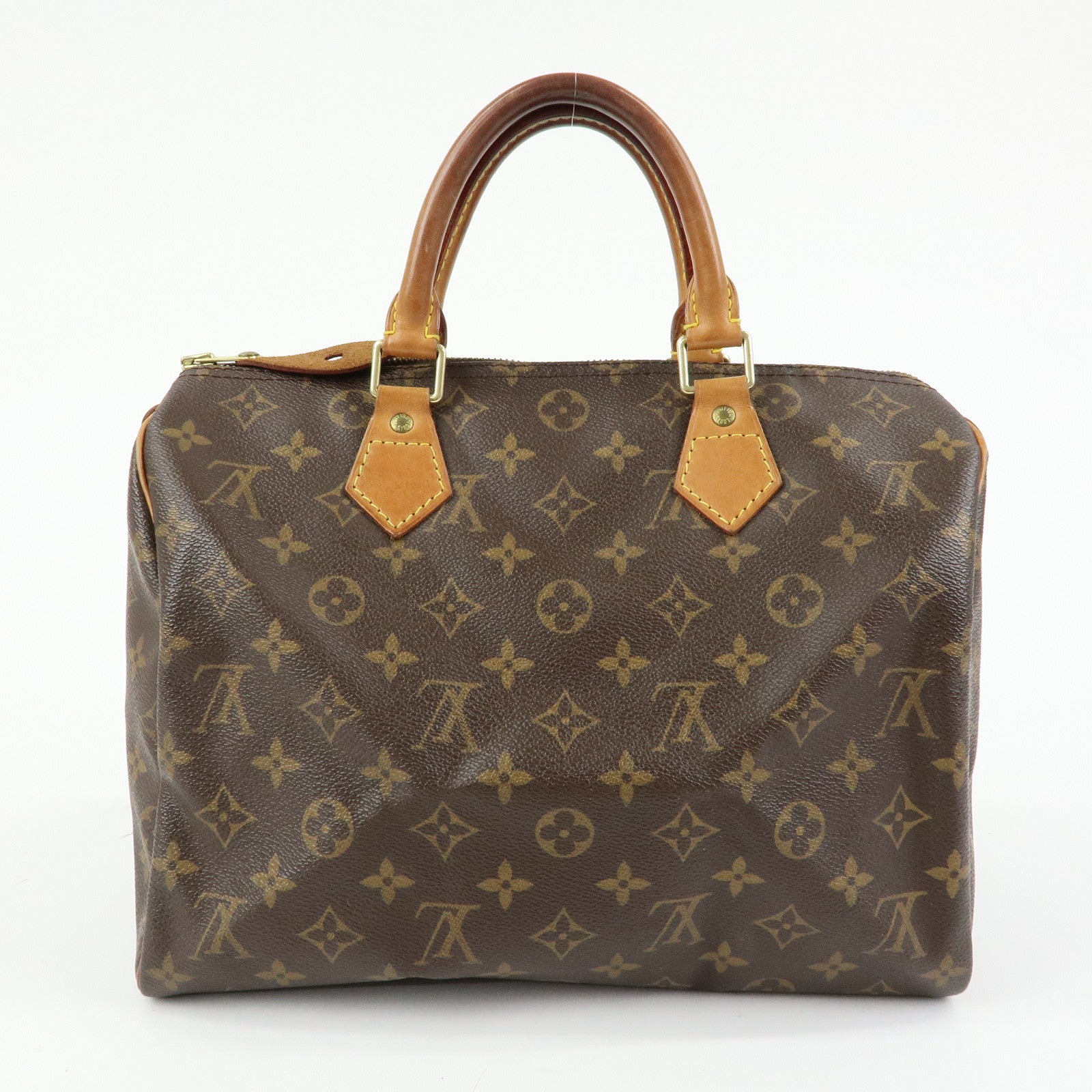 Louis Vuitton Monogram Speedy 30 Boston Bag Hand Bag Brown M41526