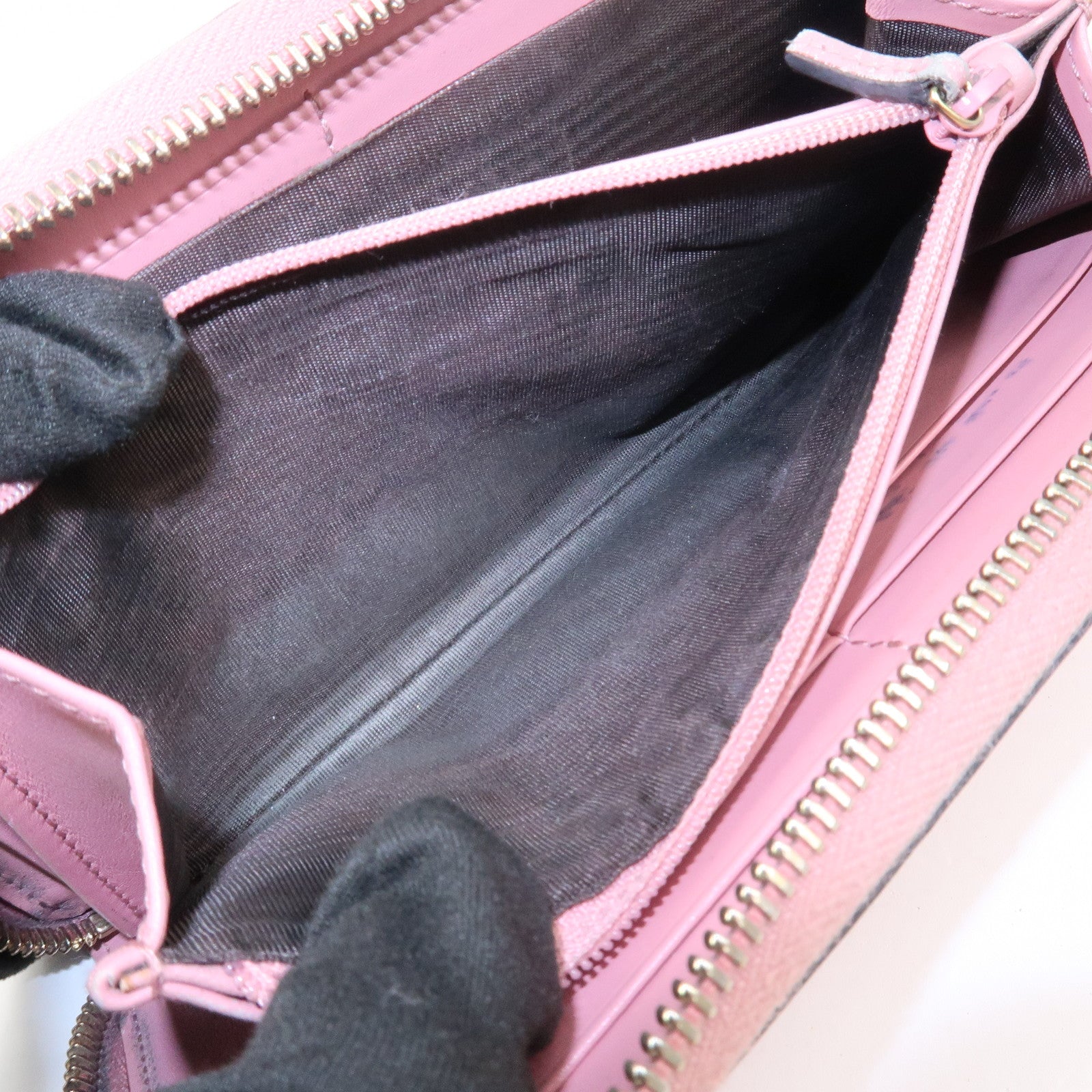 GUCCI Micro Guccissima Guccissima Set of 2 Long Wallet Pink Beige Pink