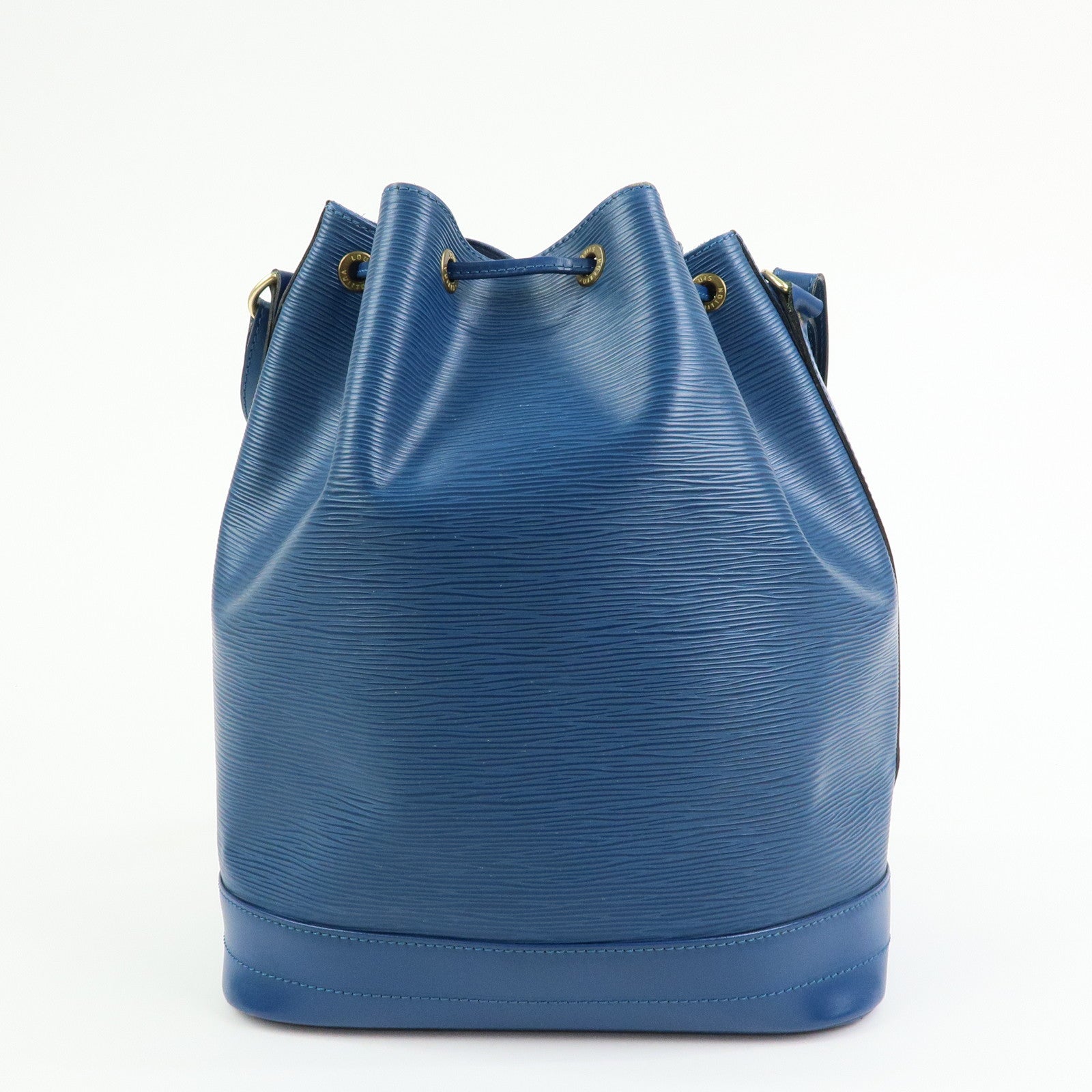 Louis Vuitton Epi Noe Leather Shoulder Bag Toledo Blue M44005