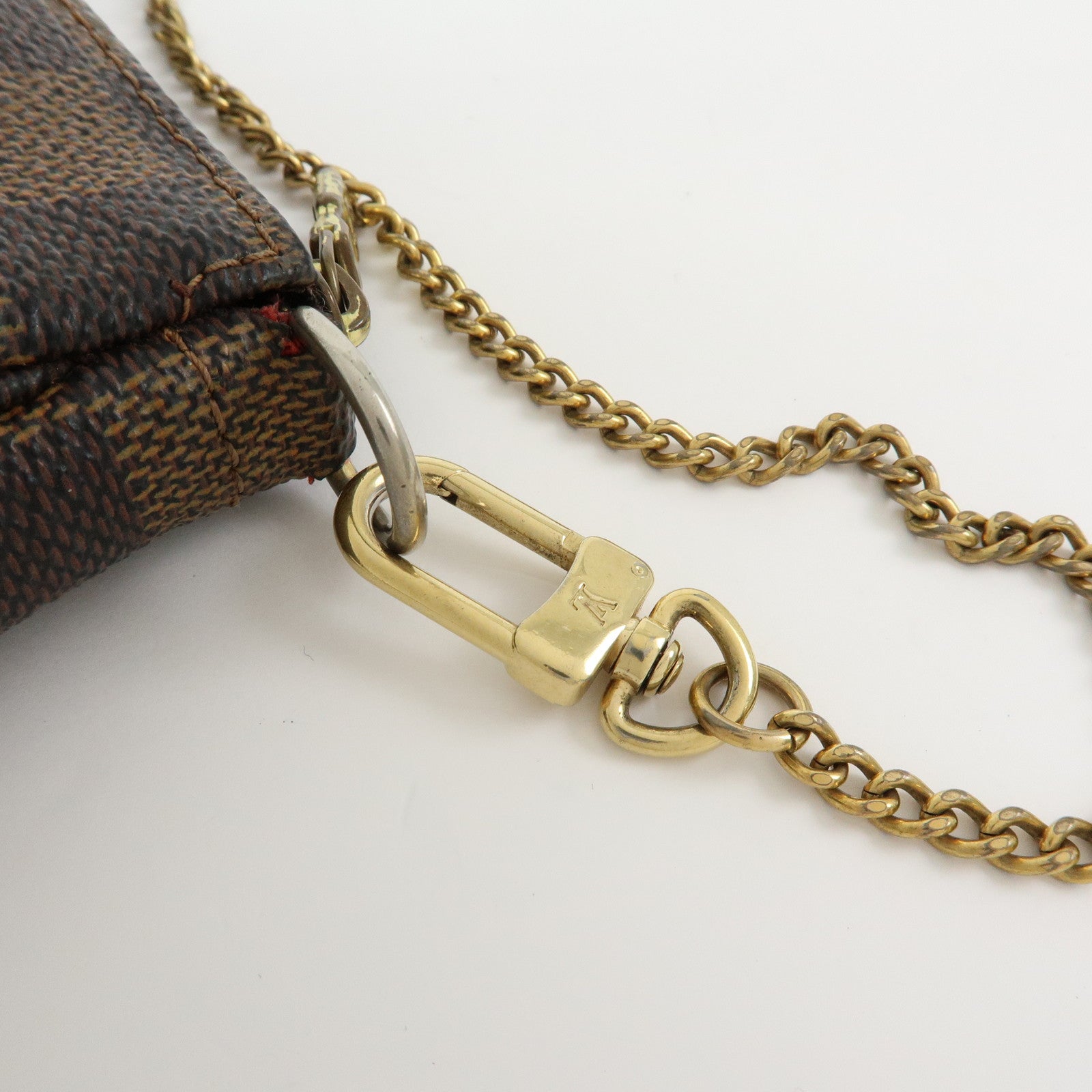 Louis Vuitton Damier Mini Pochette Accessoires Pouch N58009