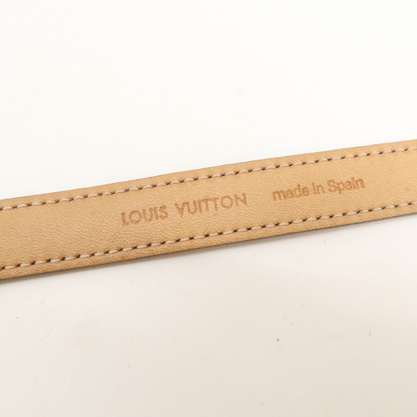 Louis Vuitton Monogram Bracelet Spirit Size 17 Brown M8112F