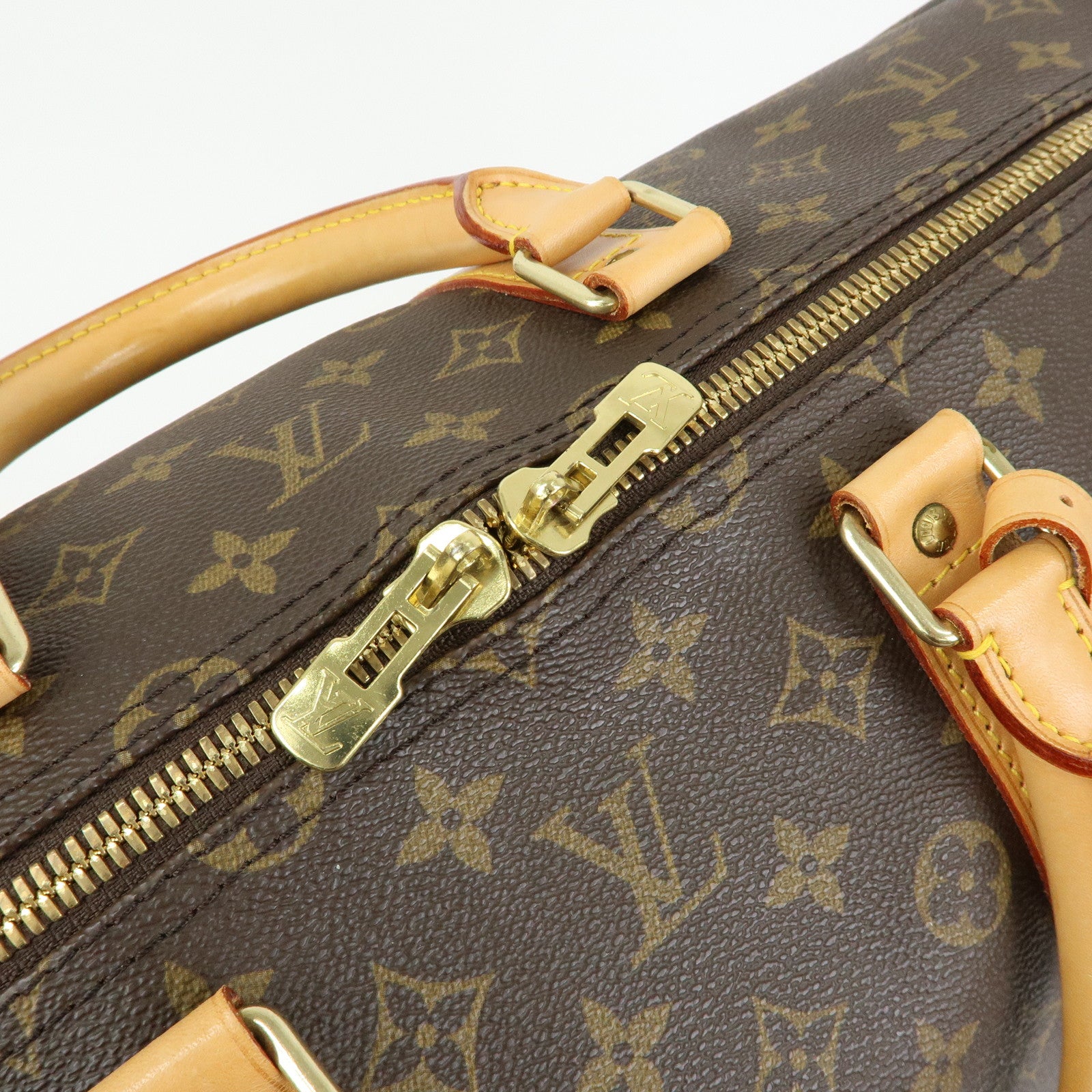 Louis Vuitton Monogram Keep All Bandouliere 55 Boston Bag M41414