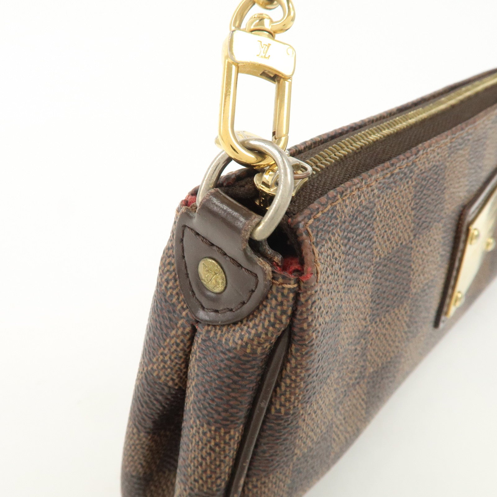 Louis Vuitton Damier Ebene Eva 2Way Hand Bag Shoulder Bag N55213