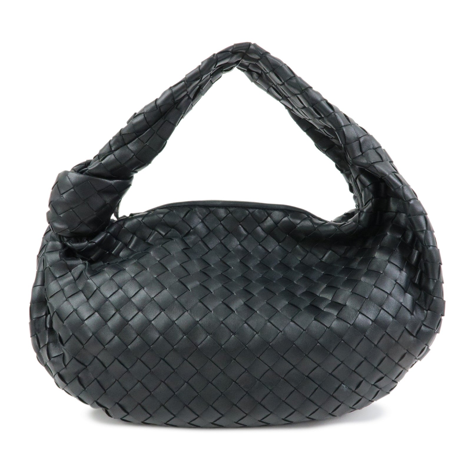 BOTTEGA VENETA Classic Jodie IntrecciatoLeather Shoulder Bag 600261