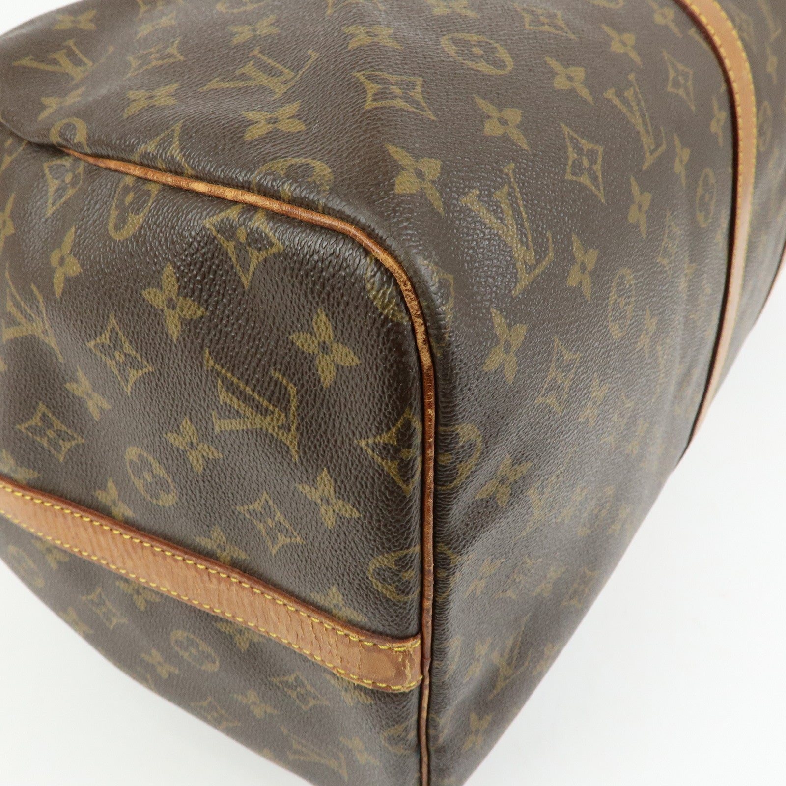 Louis Vuitton Monogram Keep All Bandouliere 55 Boston Bag M41414