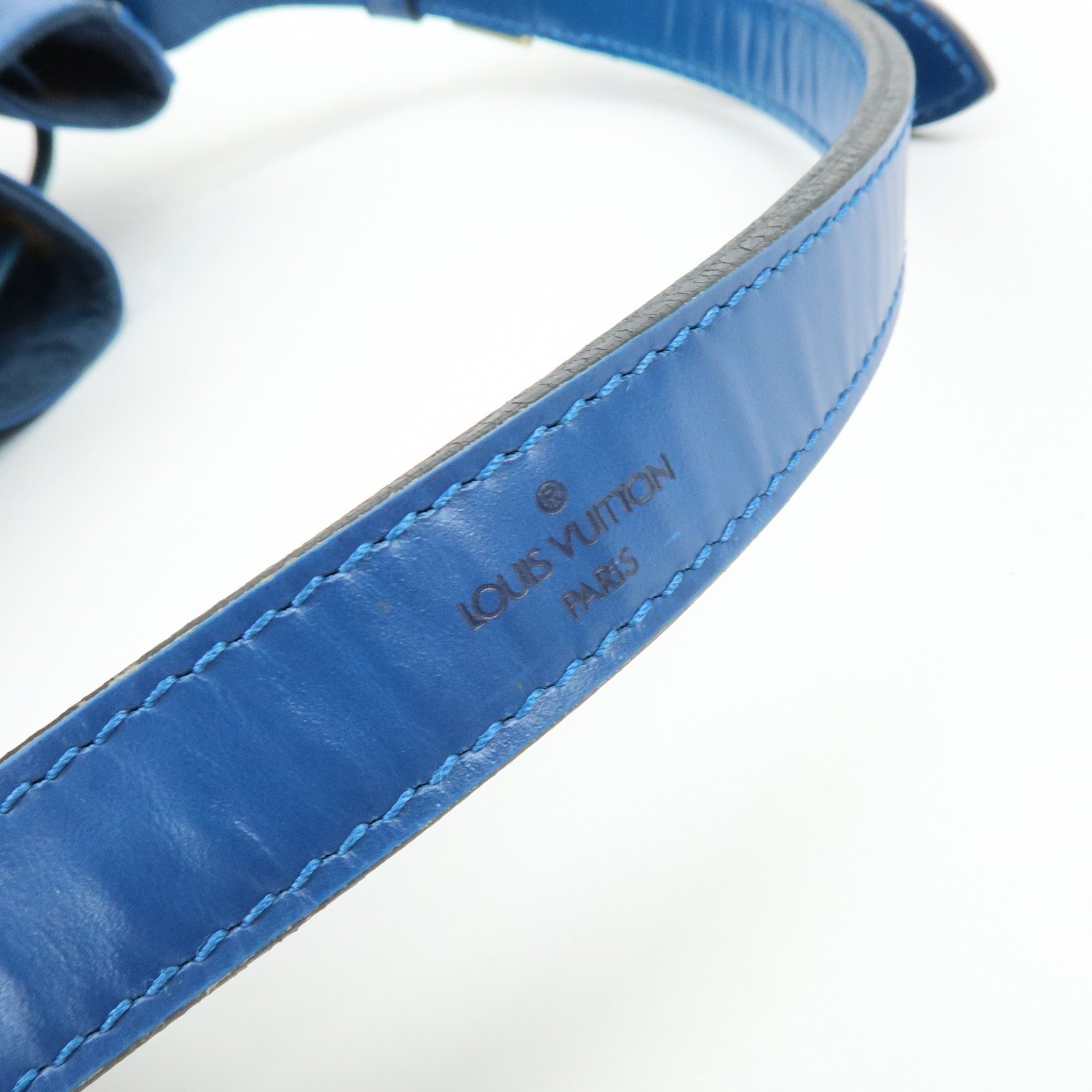 Louis Vuitton Epi Leather Noe Shoulder Bag Toledo Blue M44005