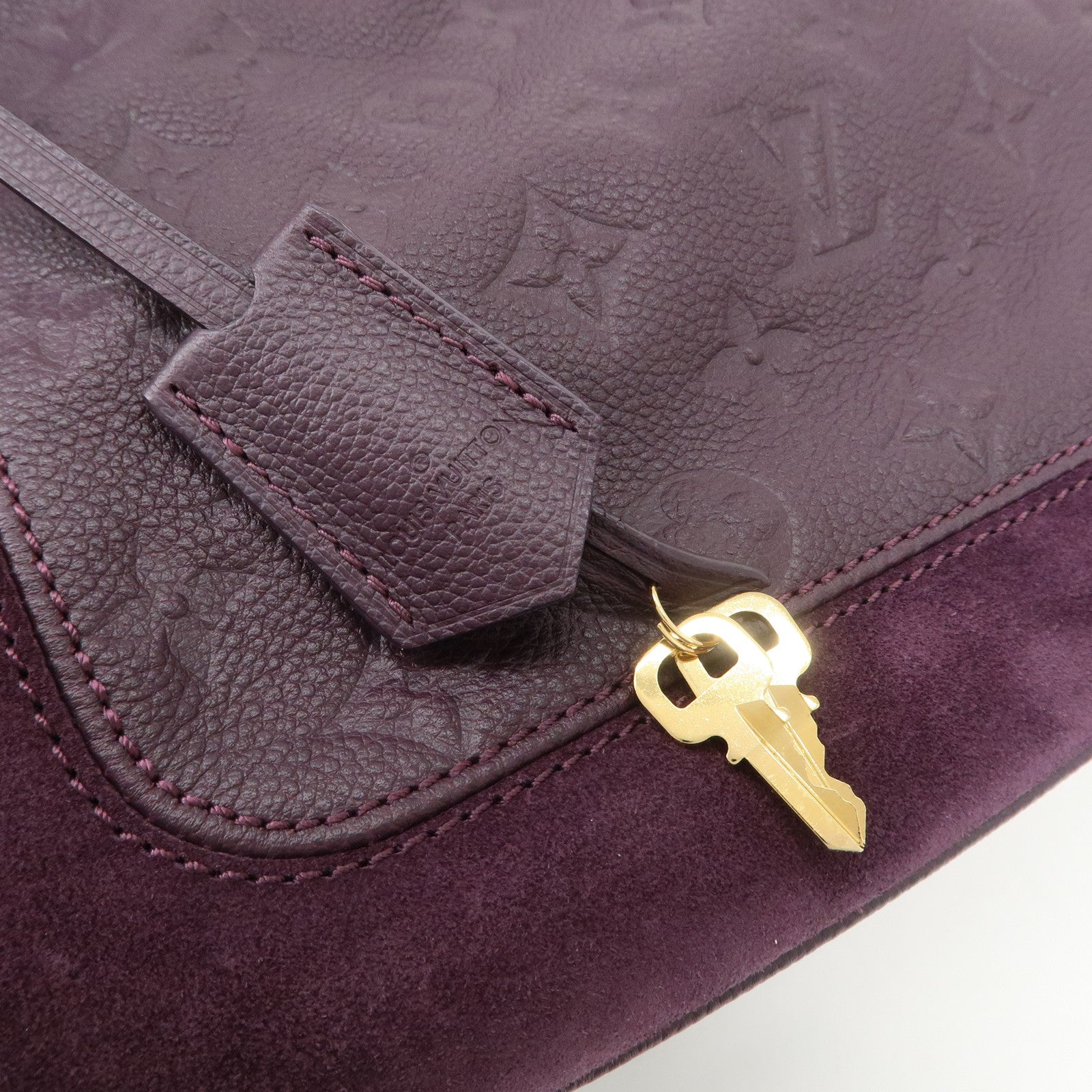Louis Vuitton Monogram Empreinte Audacieuse PM Hand Bag M40583