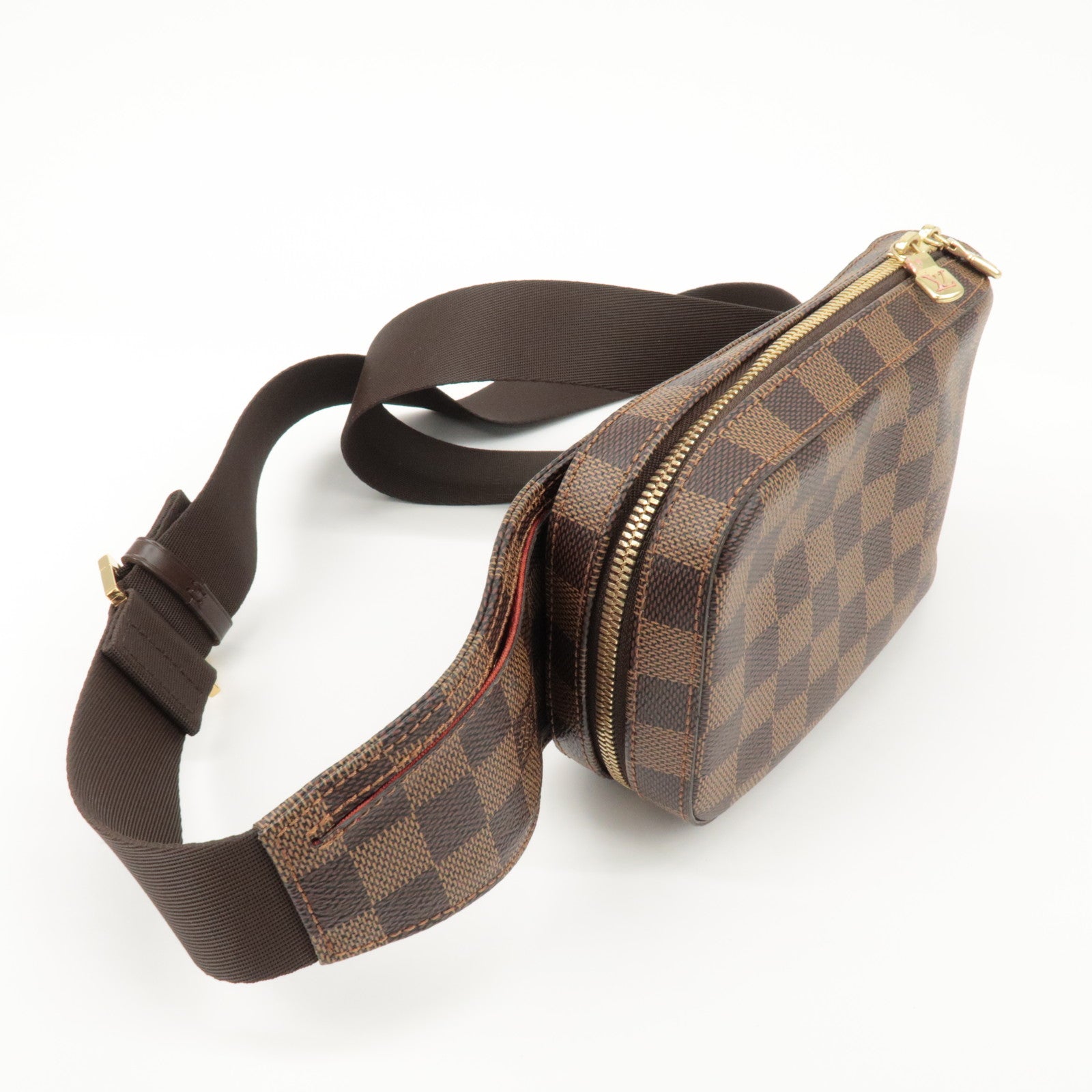 Louis Vuitton Damier Ebene Geronimos Crossbody Bag Waist Bag N51994 Used