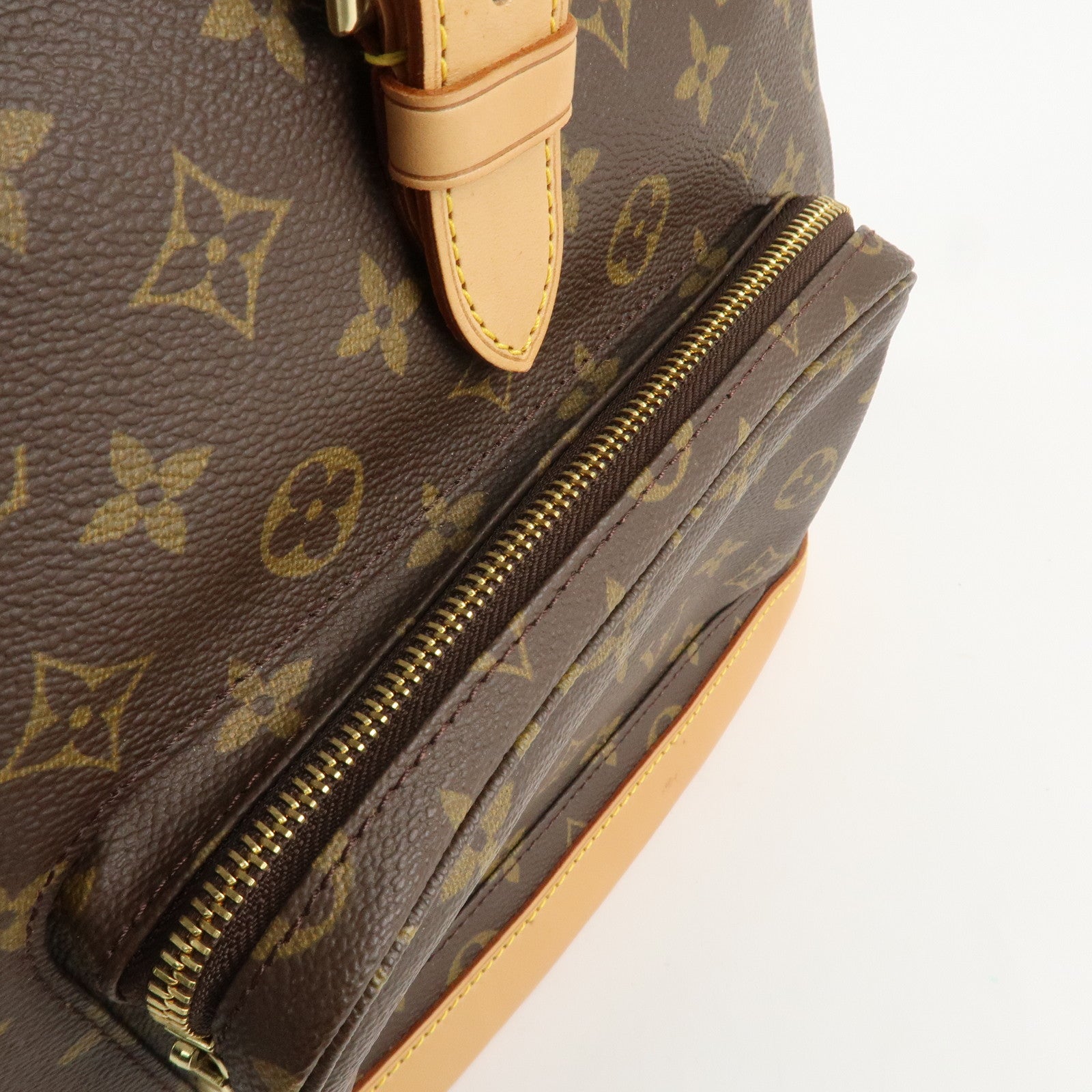 Louis Vuitton Monogram Montsouris GM Backpack Brown M51135 Used