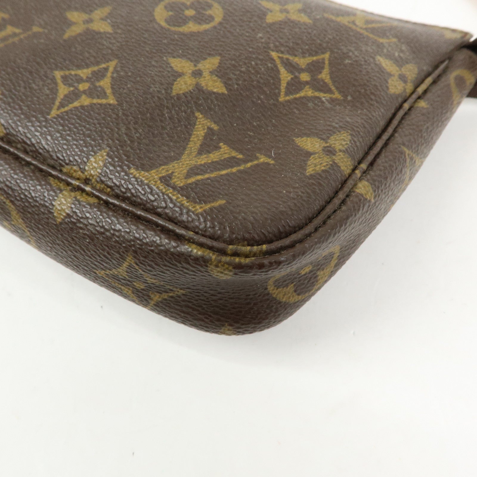 Louis Vuitton Monogram Pochette Accessoires Pouch Hand Bag M51980