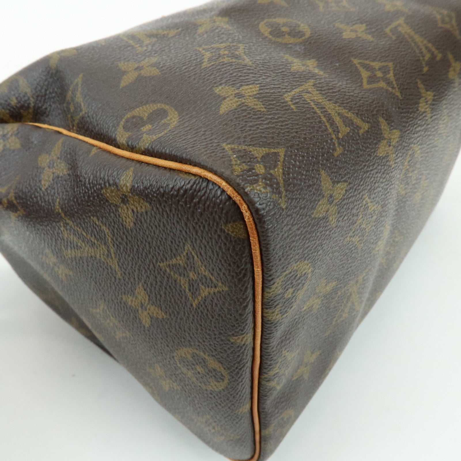 Louis Vuitton Monogram Speedy 25 Boston Bag Hand Bag Brown M41528