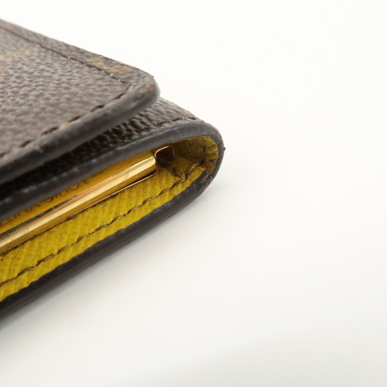 Louis Vuitton Monogram Multicles 4 Key Rings Key Case Jaune M81938