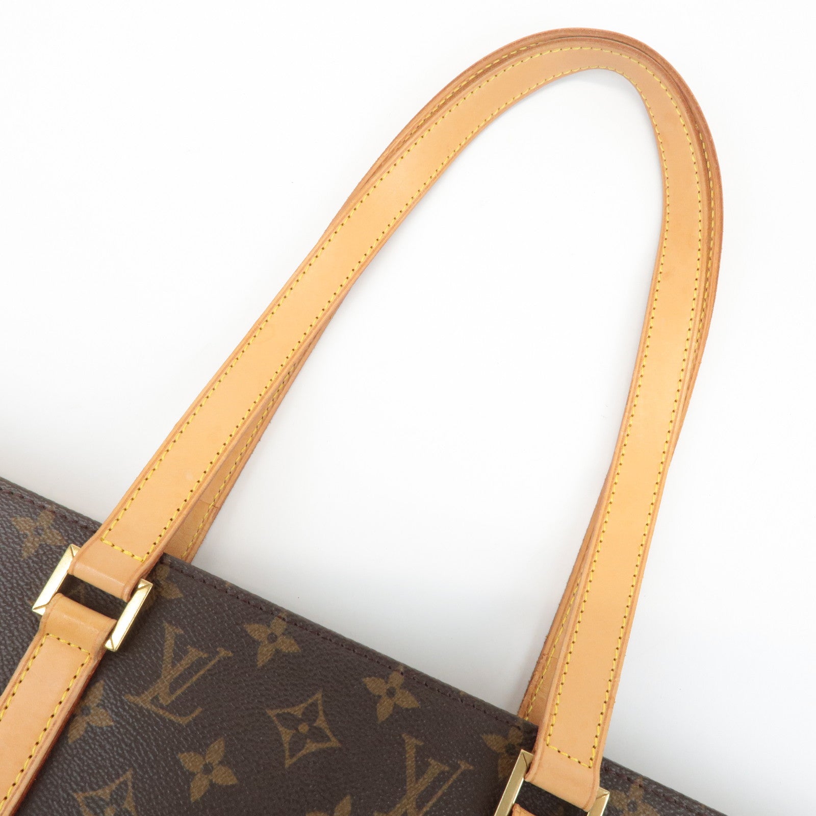 Louis Vuitton Monogram Luco Tote Bag Hand Bag Brown M51155