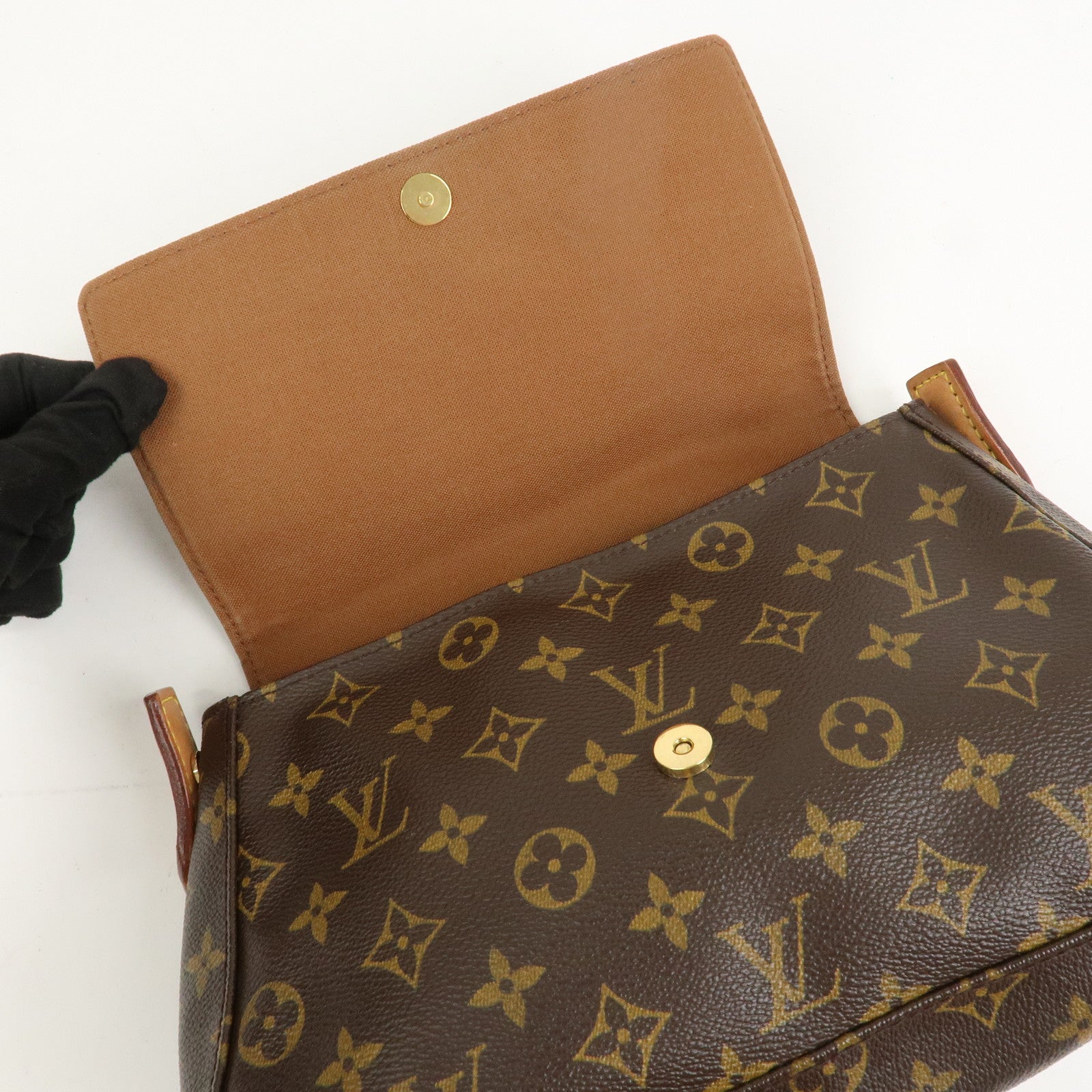Louis Vuitton Monogram Mini Looping Shoulder Bag Brown M51147