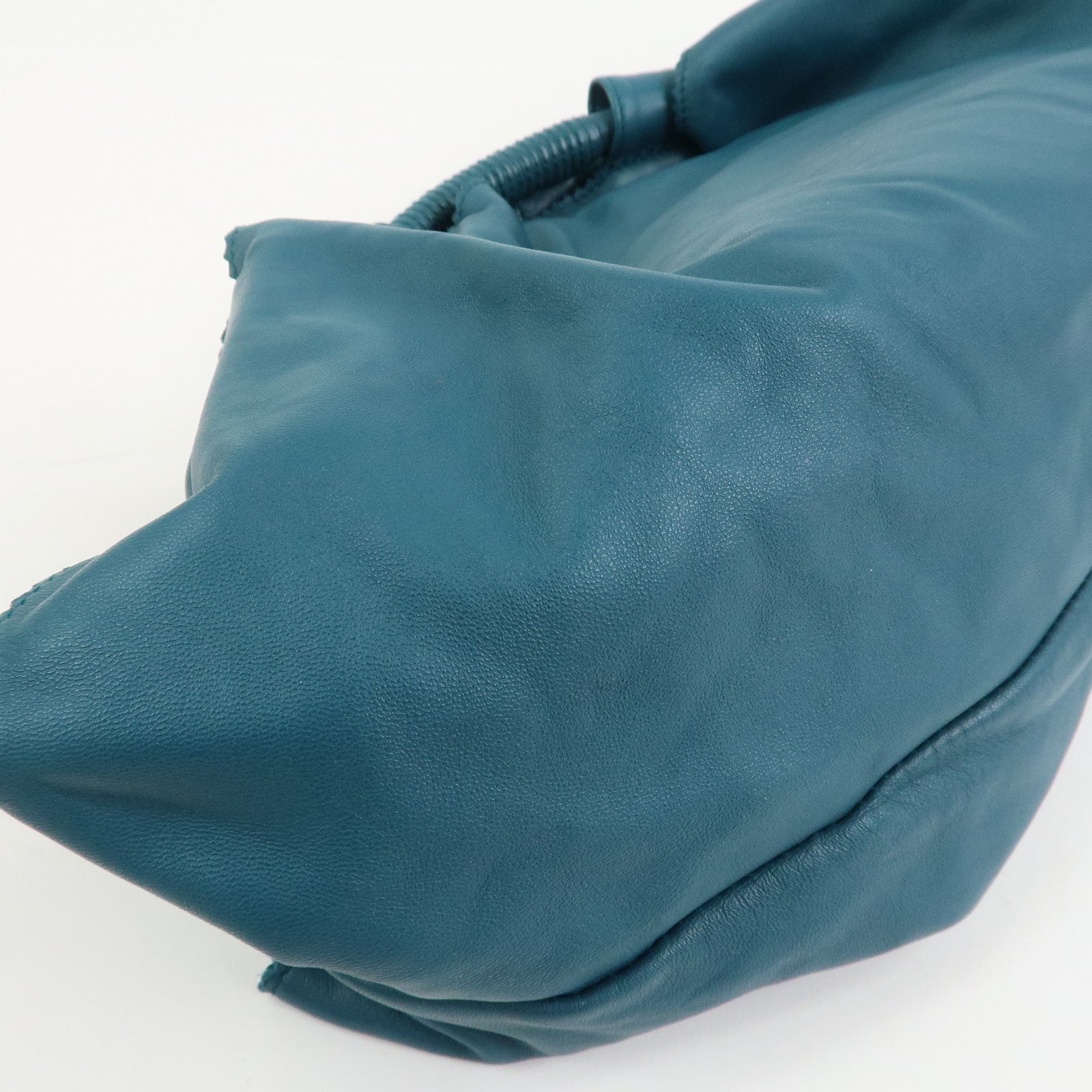 LOEWE Nappa Aire Nappa Leather Hand Bag Tote Bag Blue