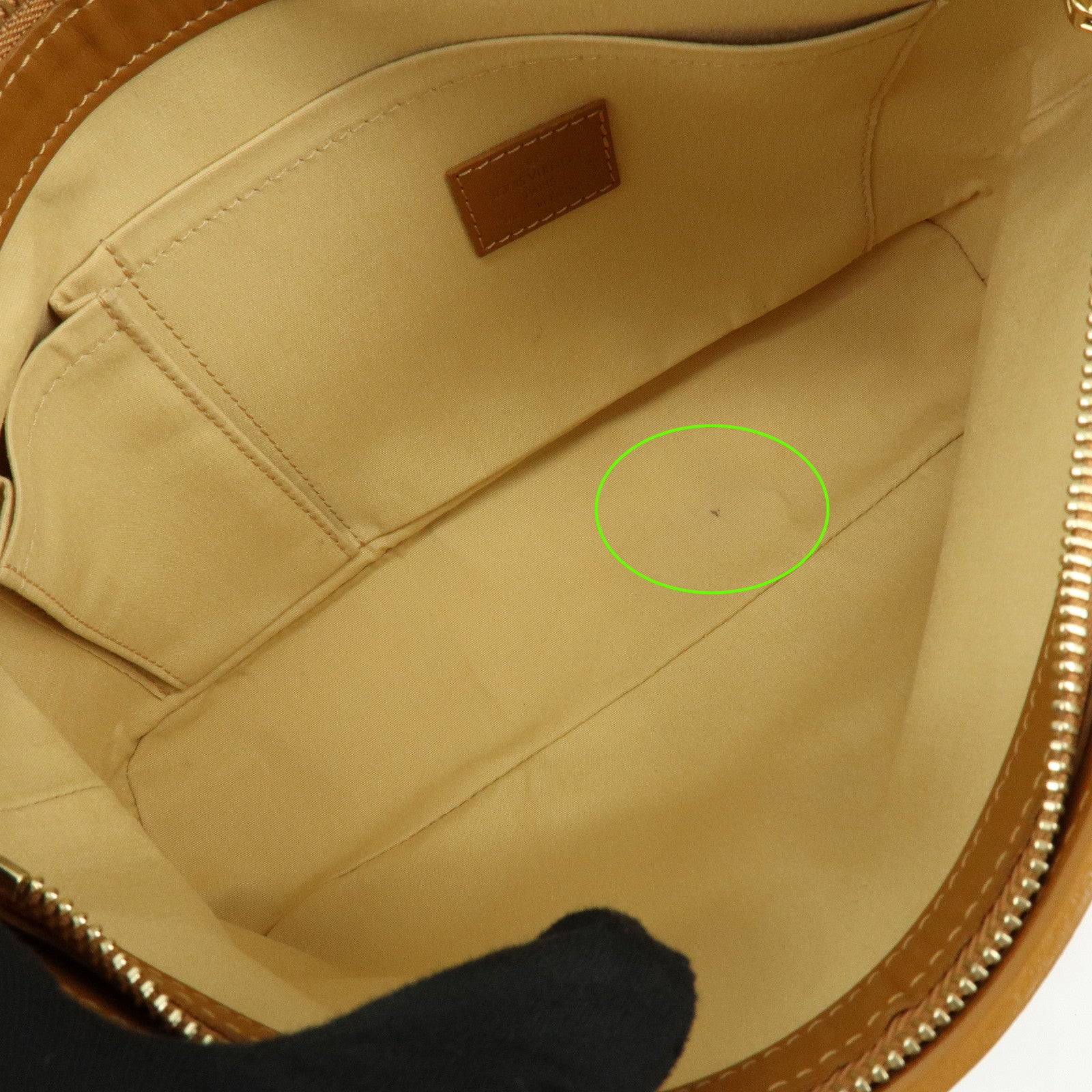 Louis Vuitton Monogram Mini Lucille PM Hand Bag Beige M92684