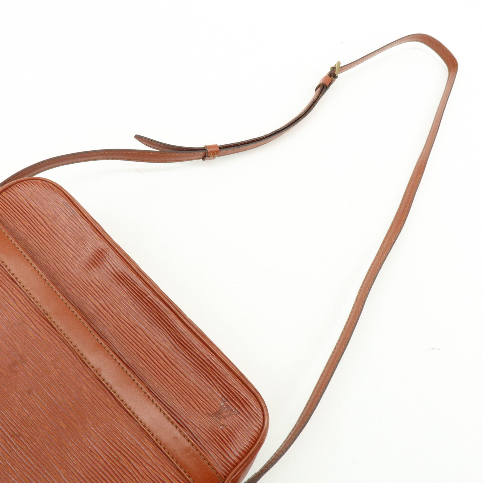 Louis Vuitton Epi Trocadero 24 Shoulder Crossbody Bag Brown M52313