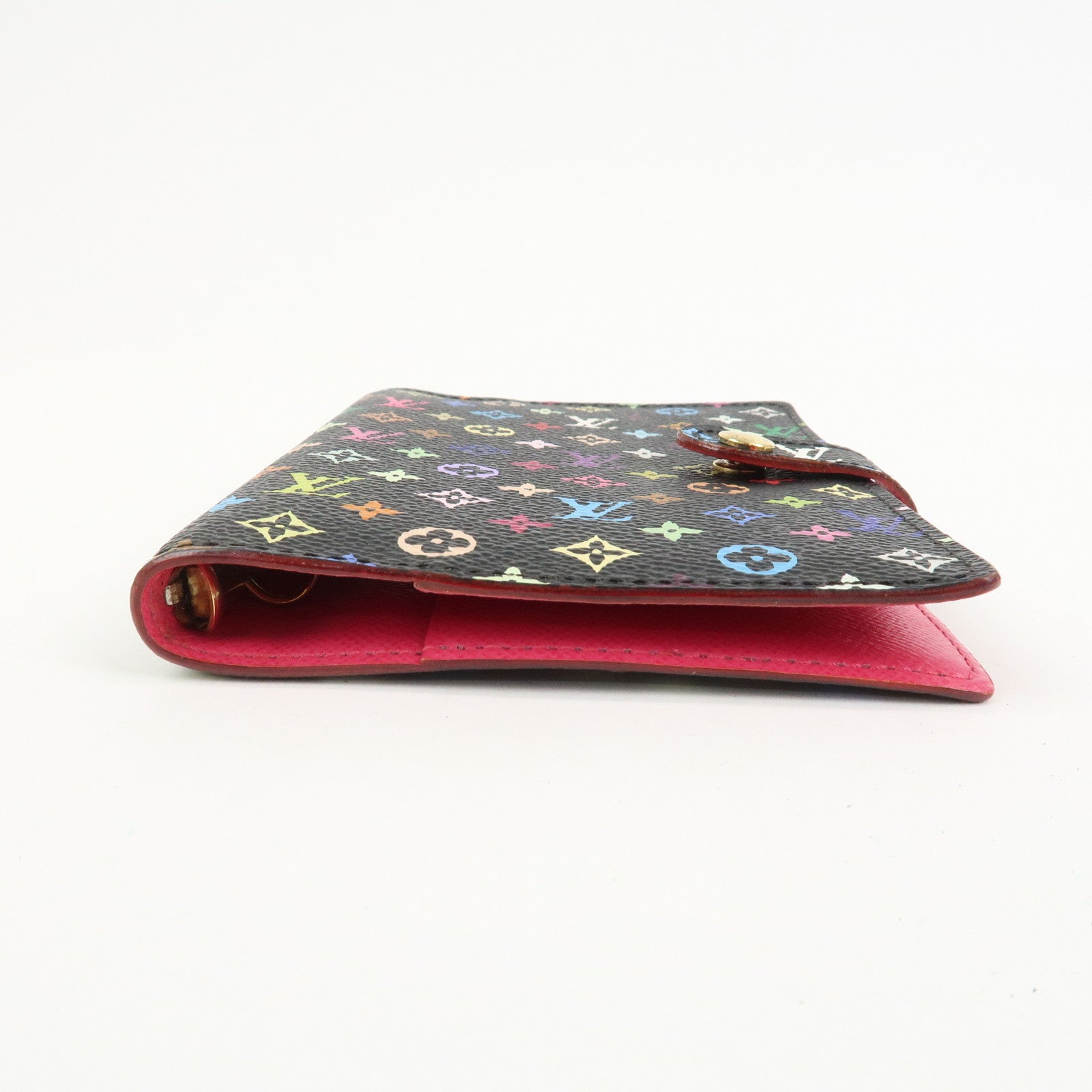 Louis Vuitton Monogram Multicolor Canvas Leather Agenda PM R21076
