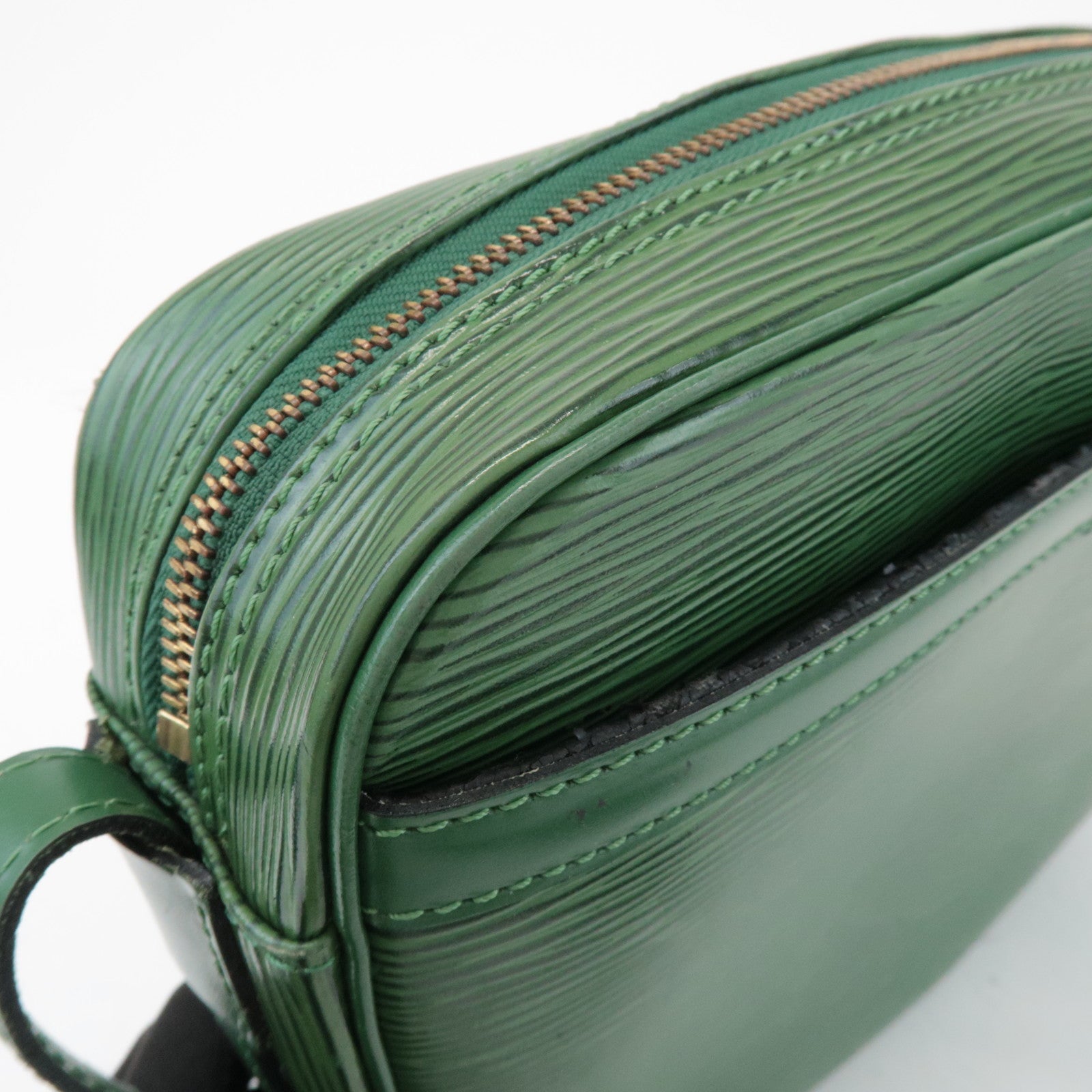 Louis Vuitton Epi Jeune Fille Shoulder Bag Borneo Green M52154