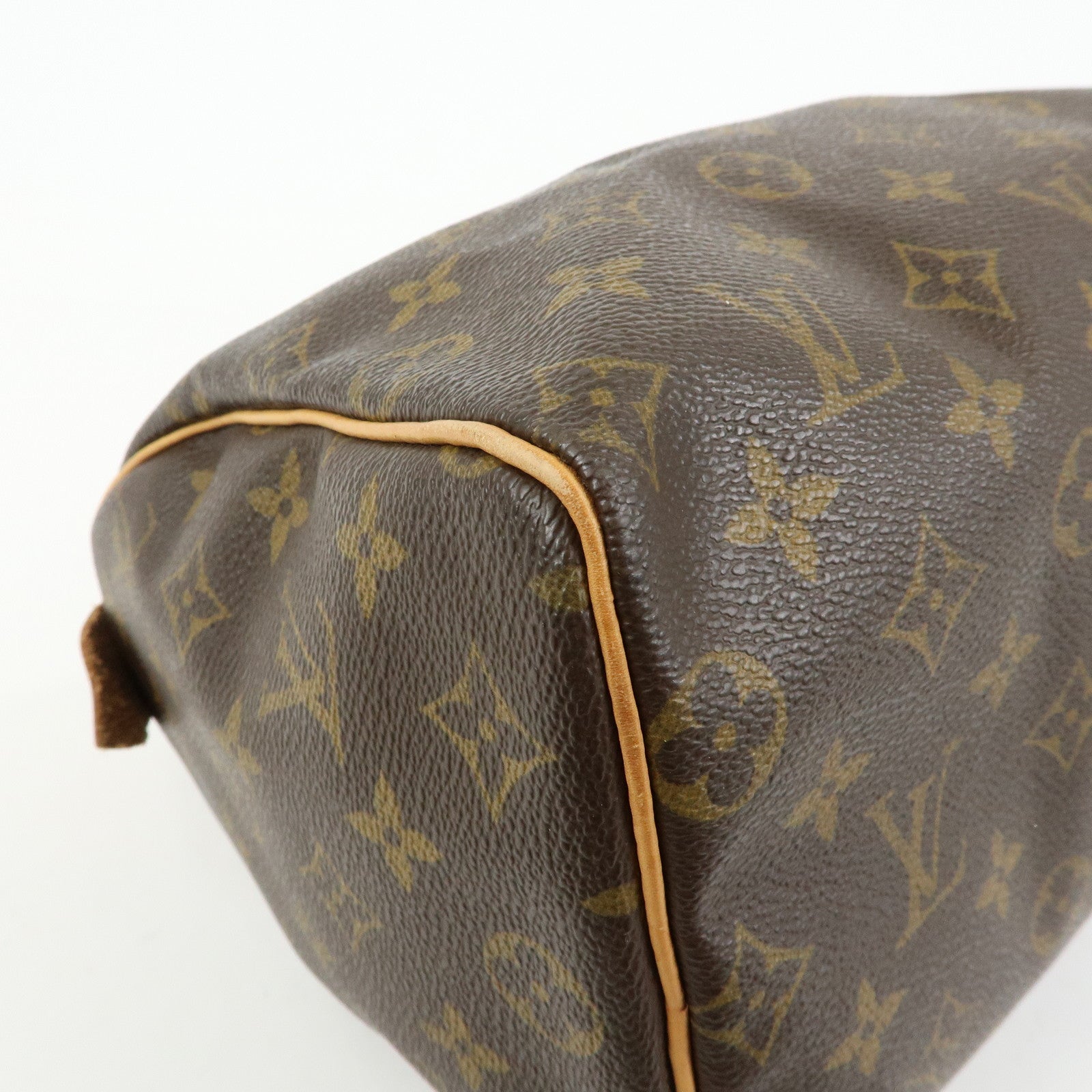 Louis Vuitton Monogram Speedy 25 Boston Bag Hand Bag Brown M41528