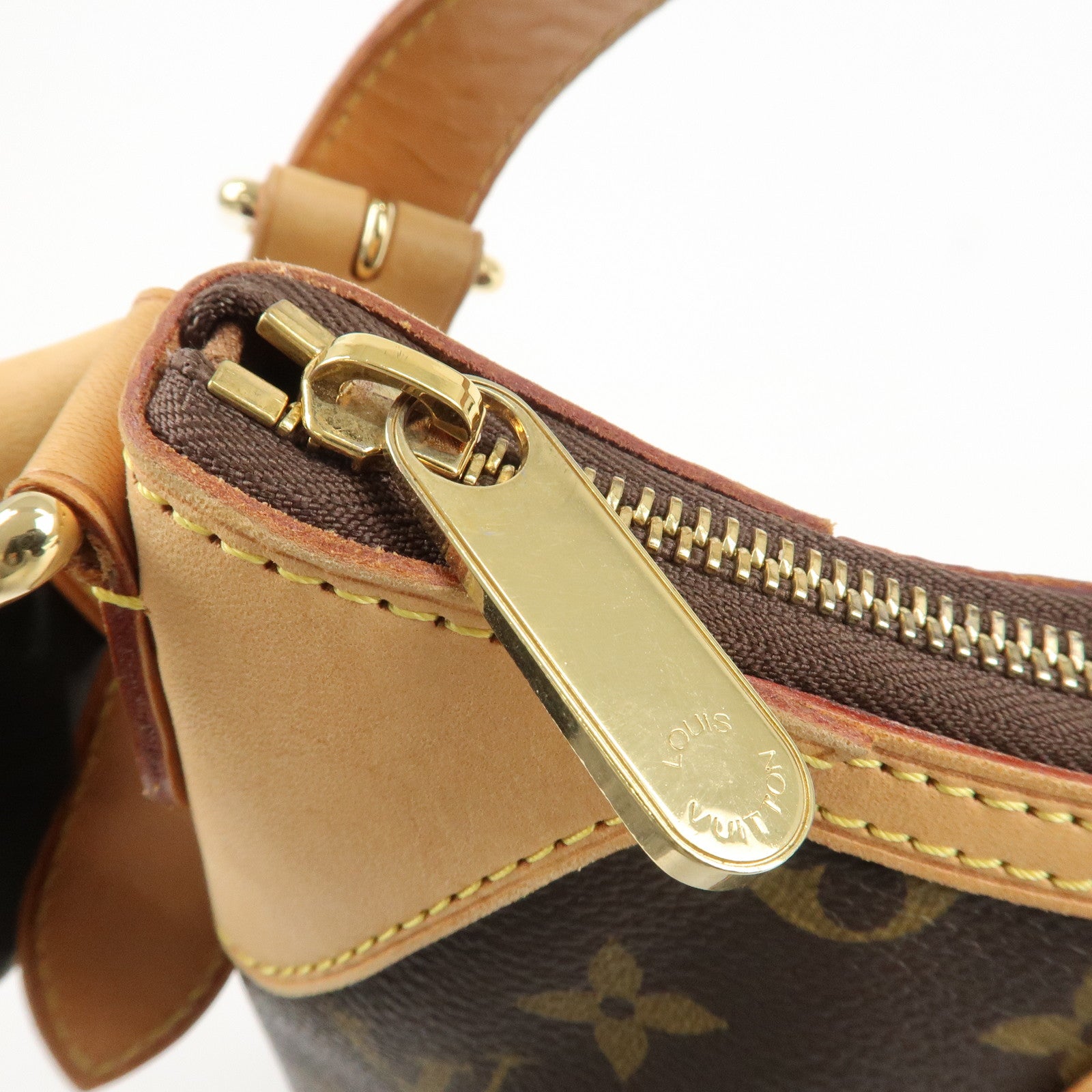 Louis Vuitton Monogram Thames PM Shoulder Bag Brown M56384 Used
