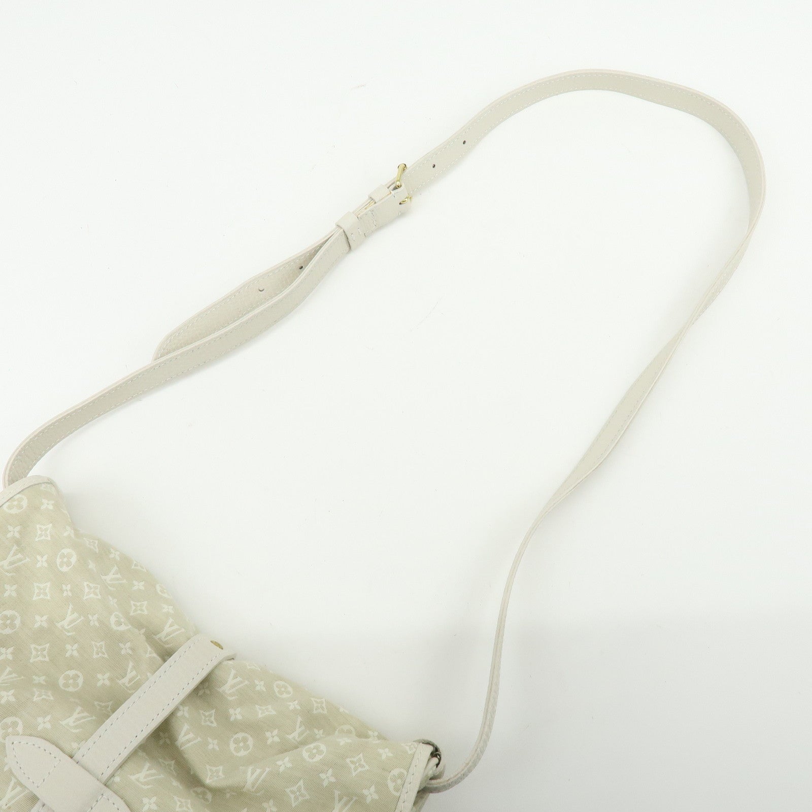 Louis Vuitton Monogram Mini Lin Saumur 30 Shoulder Bag Dune M95314